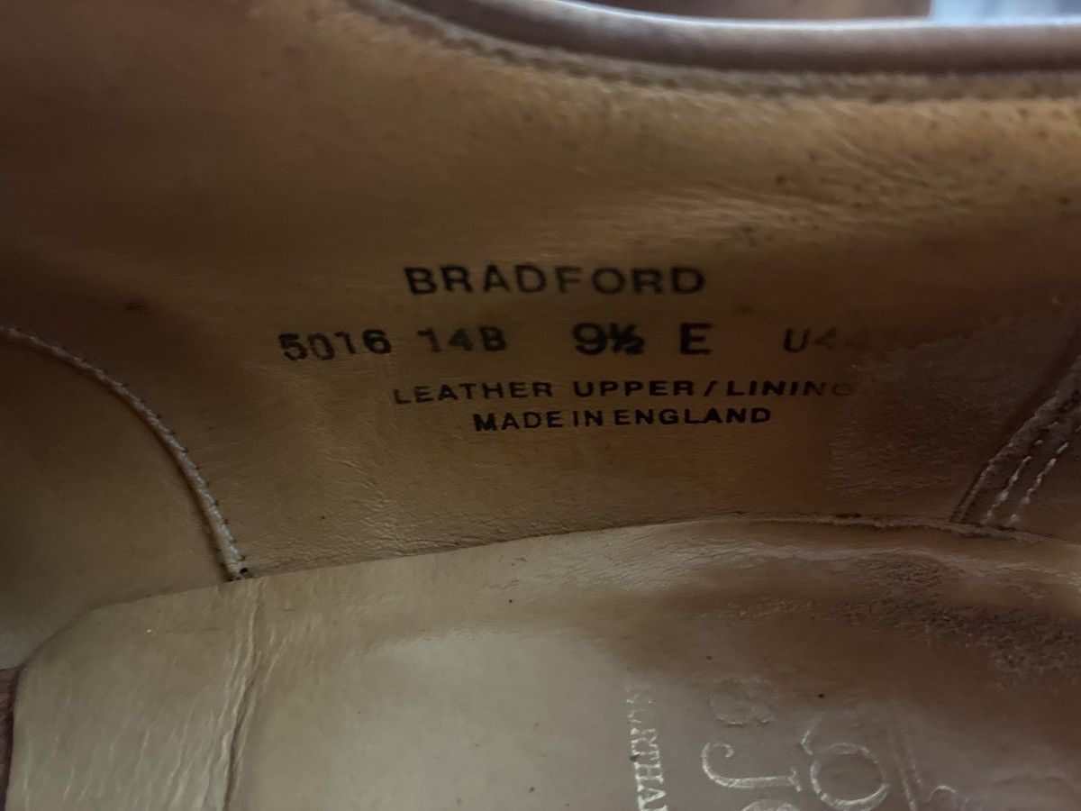 Crockett & Jones Crockett & Jones Bradford Chestnut Burnished Calf Oxford Size US 10.5 / EU 43-44 - 7 Thumbnail