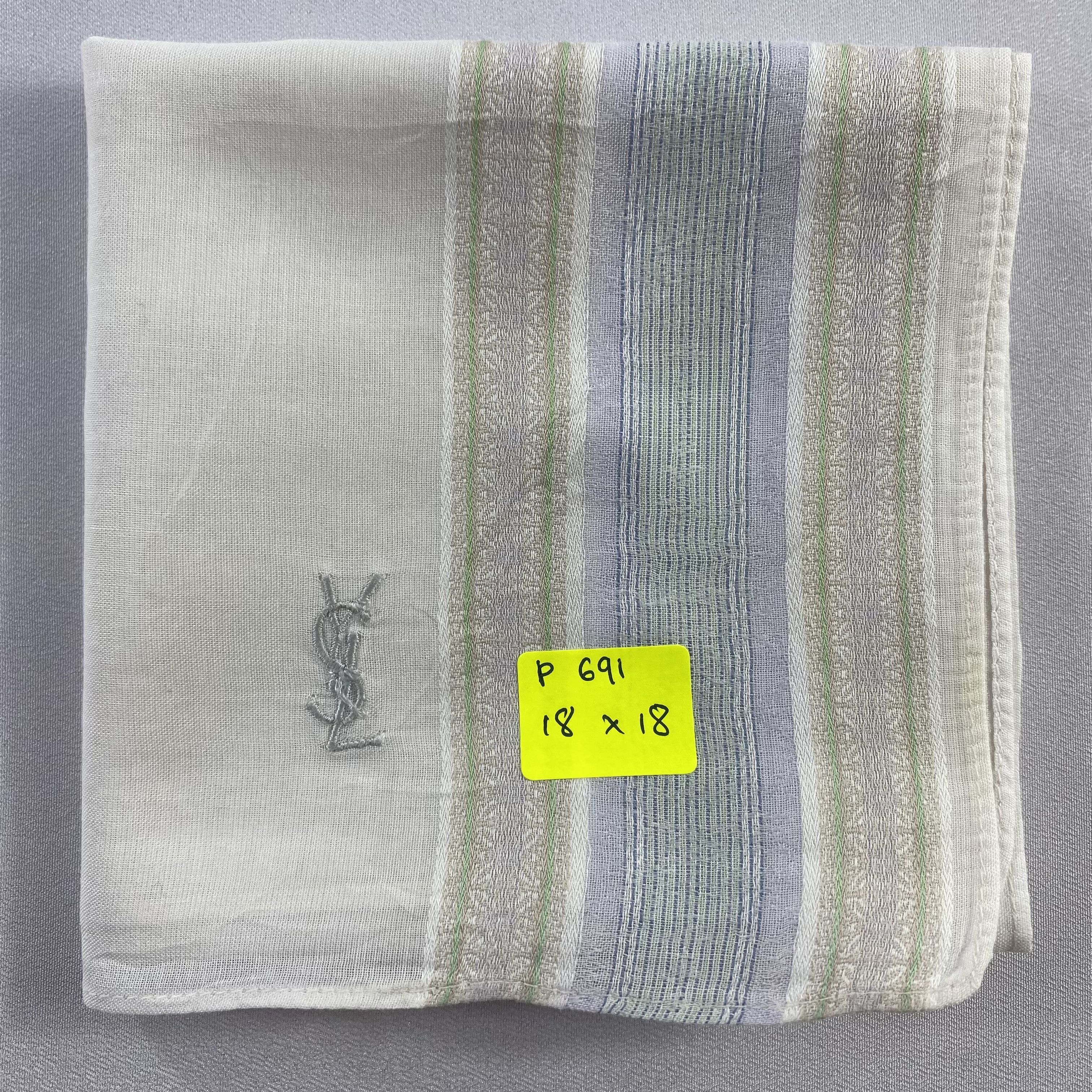Vintage Yves Saint Laurent Neckerchief / Handkerchief-P691 Size ONE SIZE - 6 Thumbnail