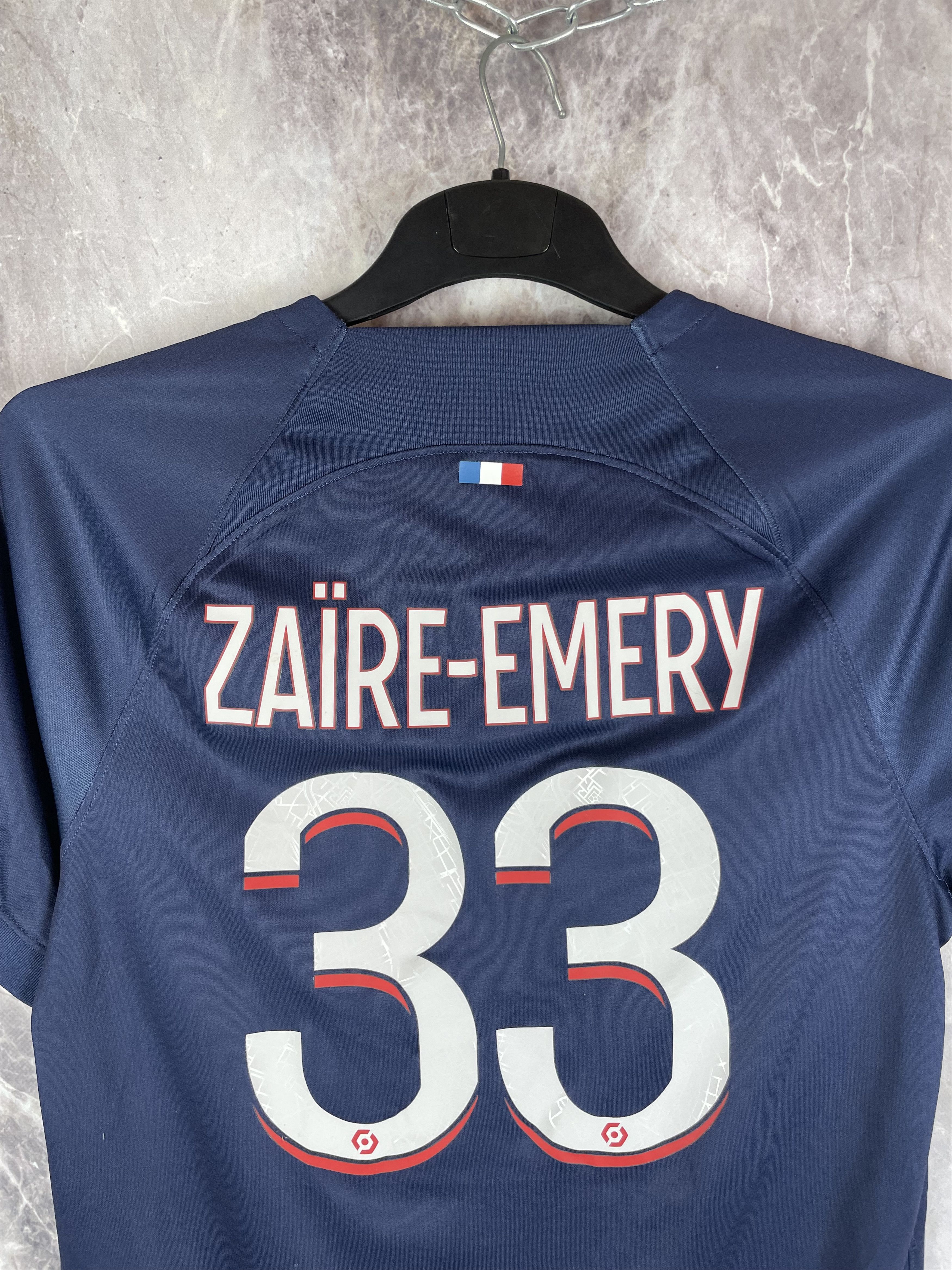 Nike Nike PSG 23/24 Home Jersey 33 Zaire Emery Size US M / EU 48-50 / 2 - 11 Thumbnail