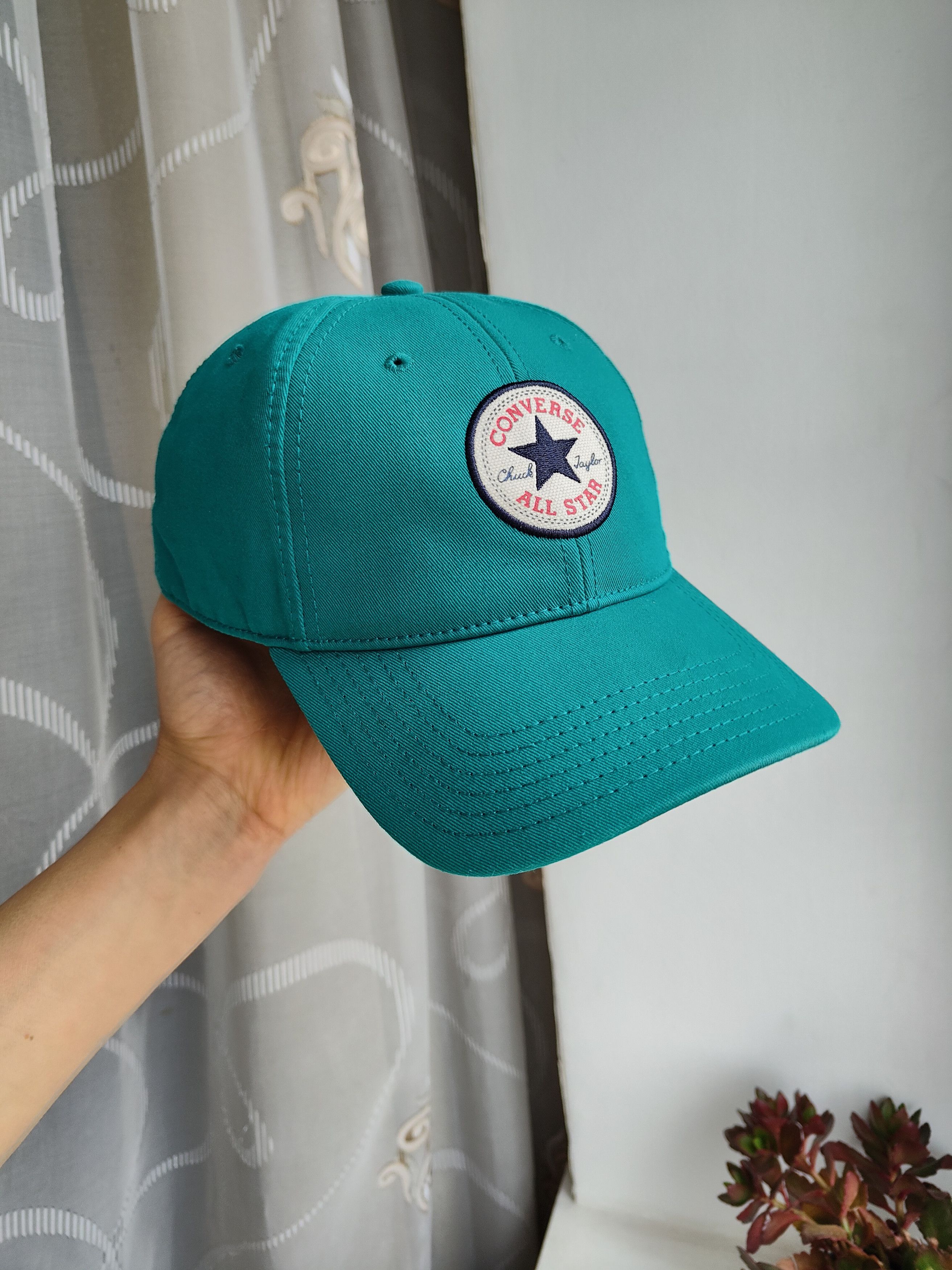 Converse Converse Cap Turquoise Baseball Cap Converse Unisex Size ONE SIZE - 1 Thumbnail