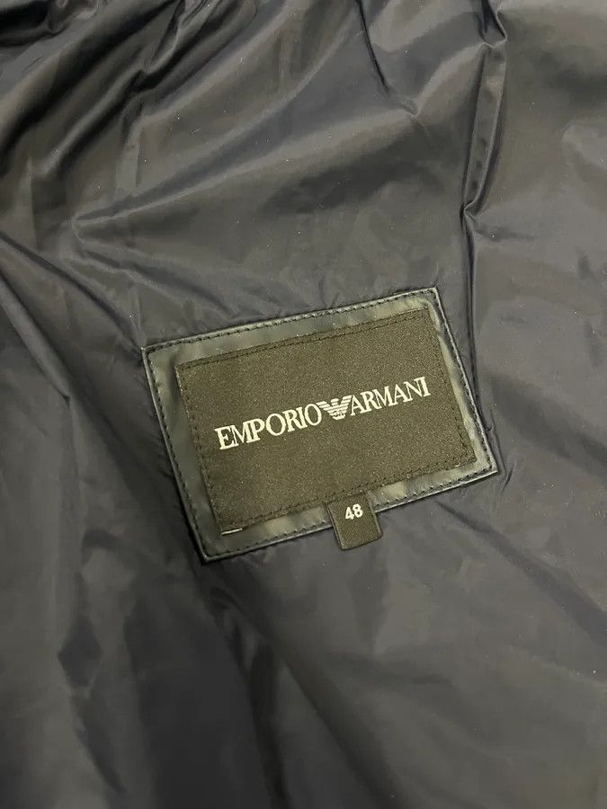 Emporio Armani AW2018 Emporio Armani Quilted Navy Puffer Jacket Size US M / EU 48-50 / 2 - 9 Thumbnail