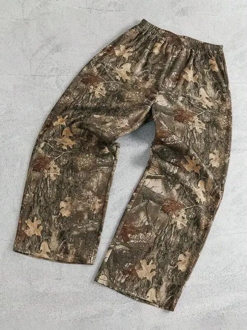 Japanese Brand Camo DRIP Y2K Sweatpants Size US 32 / EU 48 - 1 Thumbnail