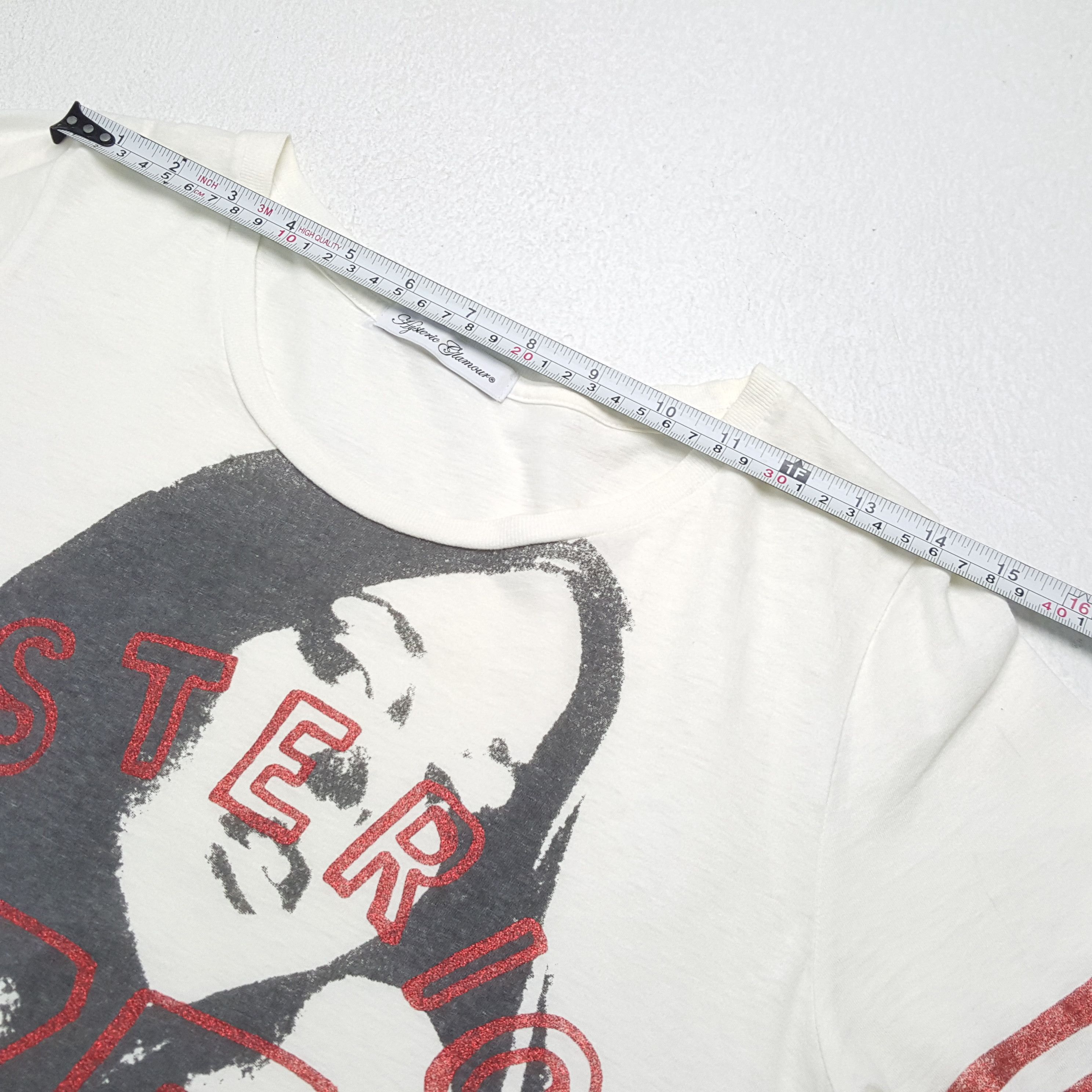 Hysteric Glamour × Japanese Brand × Vintage Vintage HYSTERIC GLAMOUR Japanese Fashion Brand T-Shirts Size S / US 4 / IT 40 - 5 Thumbnail