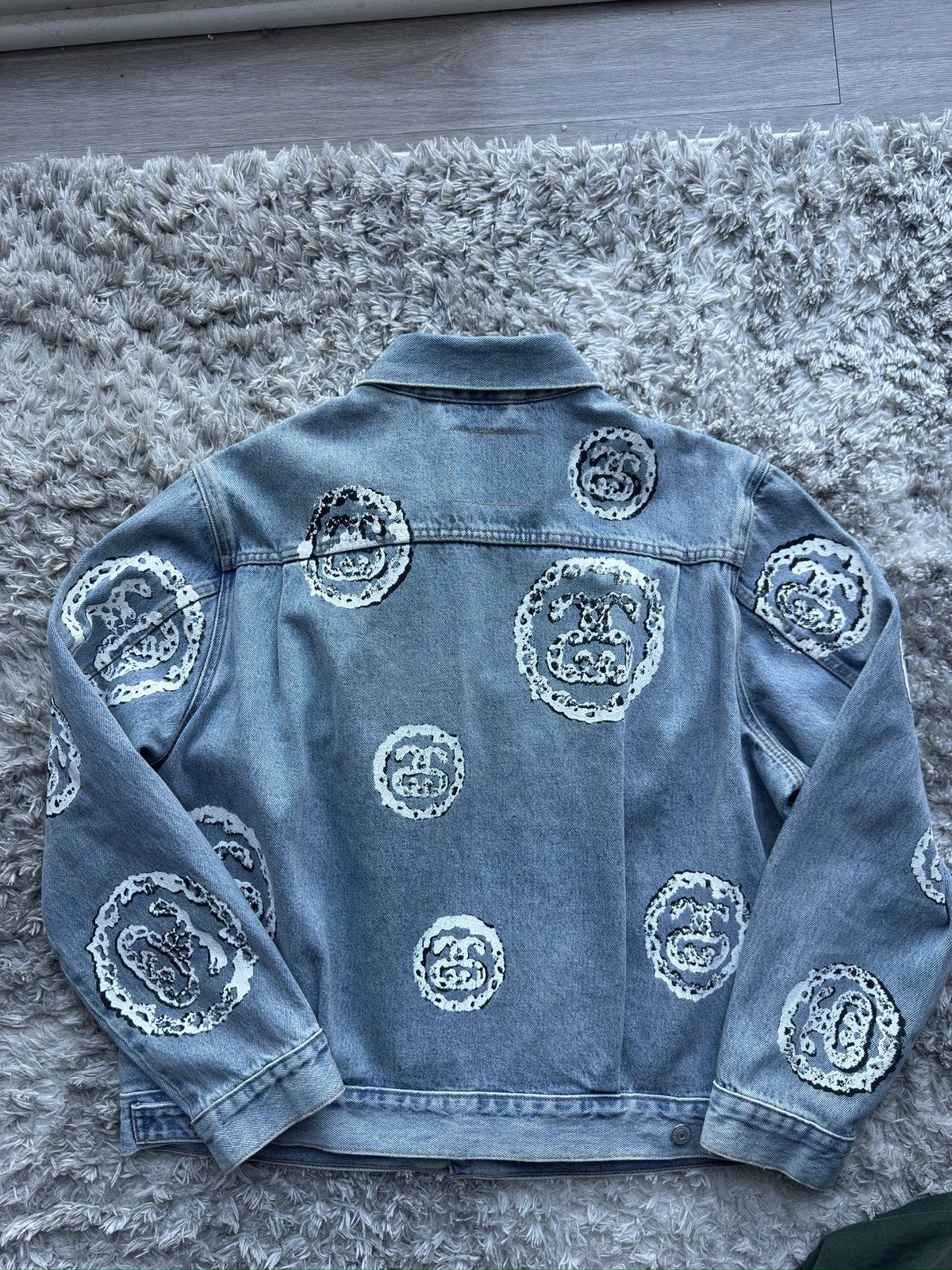 DENIM TEARS × Levi's × Stussy LEVIS X STUSSY X DENIM TEARS JACKET ‘LIGHT INDIGO’ Size US L / EU 52-54 / 3 - 2 Thumbnail