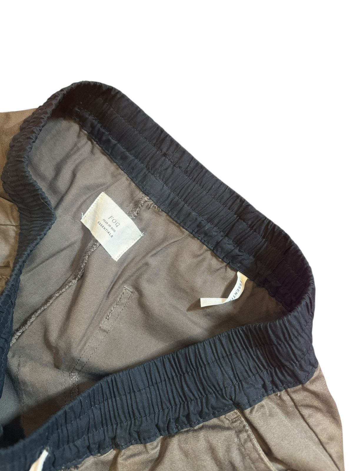 Fear of God Fear Of God Essentials Drawstring Pants Brown Khaki Large Size US 30 / EU 46 - 4 Thumbnail