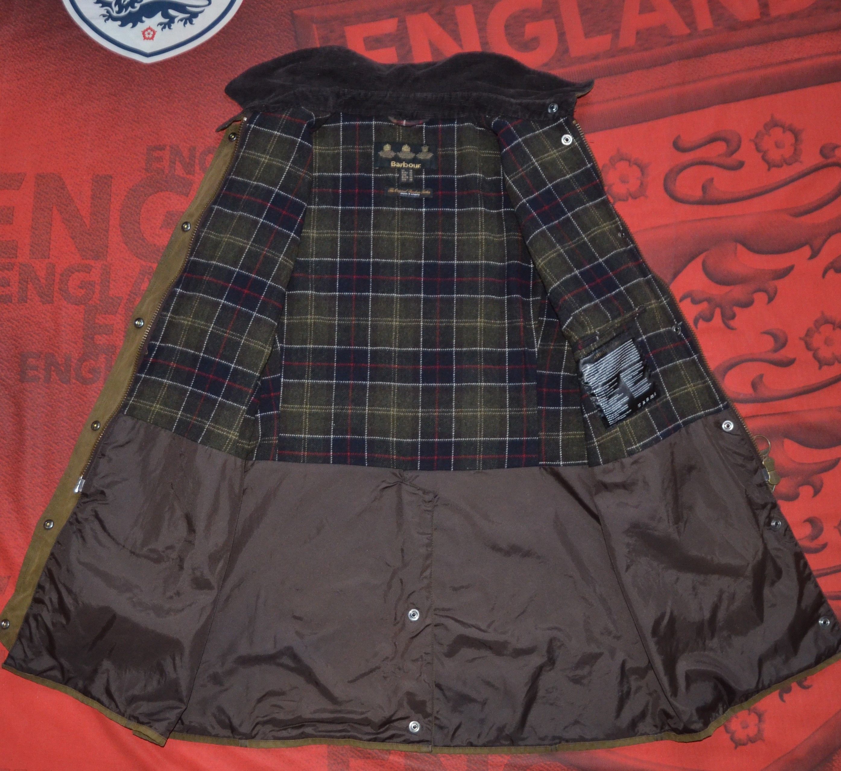 Barbour Barbour Newmarket Wax Jacket England Style Waxed Cotton Size L / US 10 / IT 46 - 10 Thumbnail