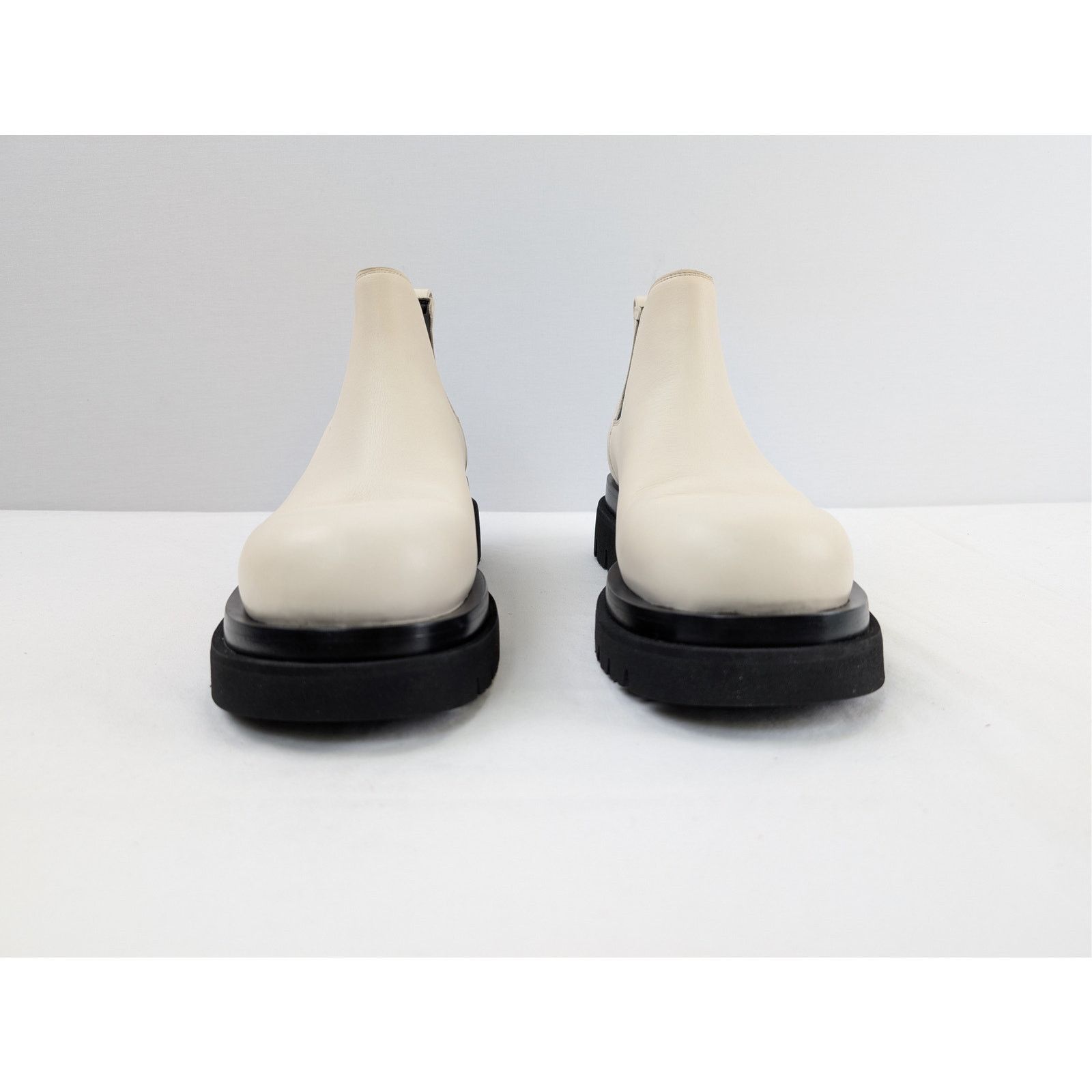 Bottega Veneta o1rshd1 Military Calf The Lug Boots in Sea Salt Size US 10 / EU 43 - 9 Thumbnail
