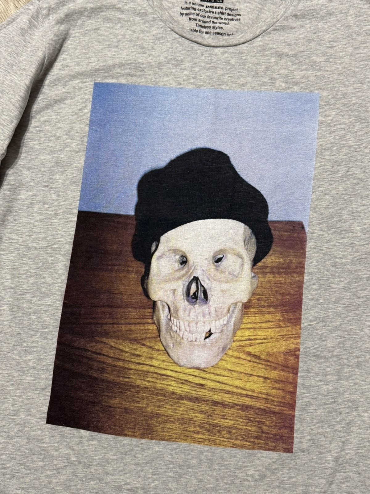 Diesel 🔷Vintage Diesel Scull Art T-shirt🔷 Size US M / EU 48-50 / 2 - 2 Thumbnail
