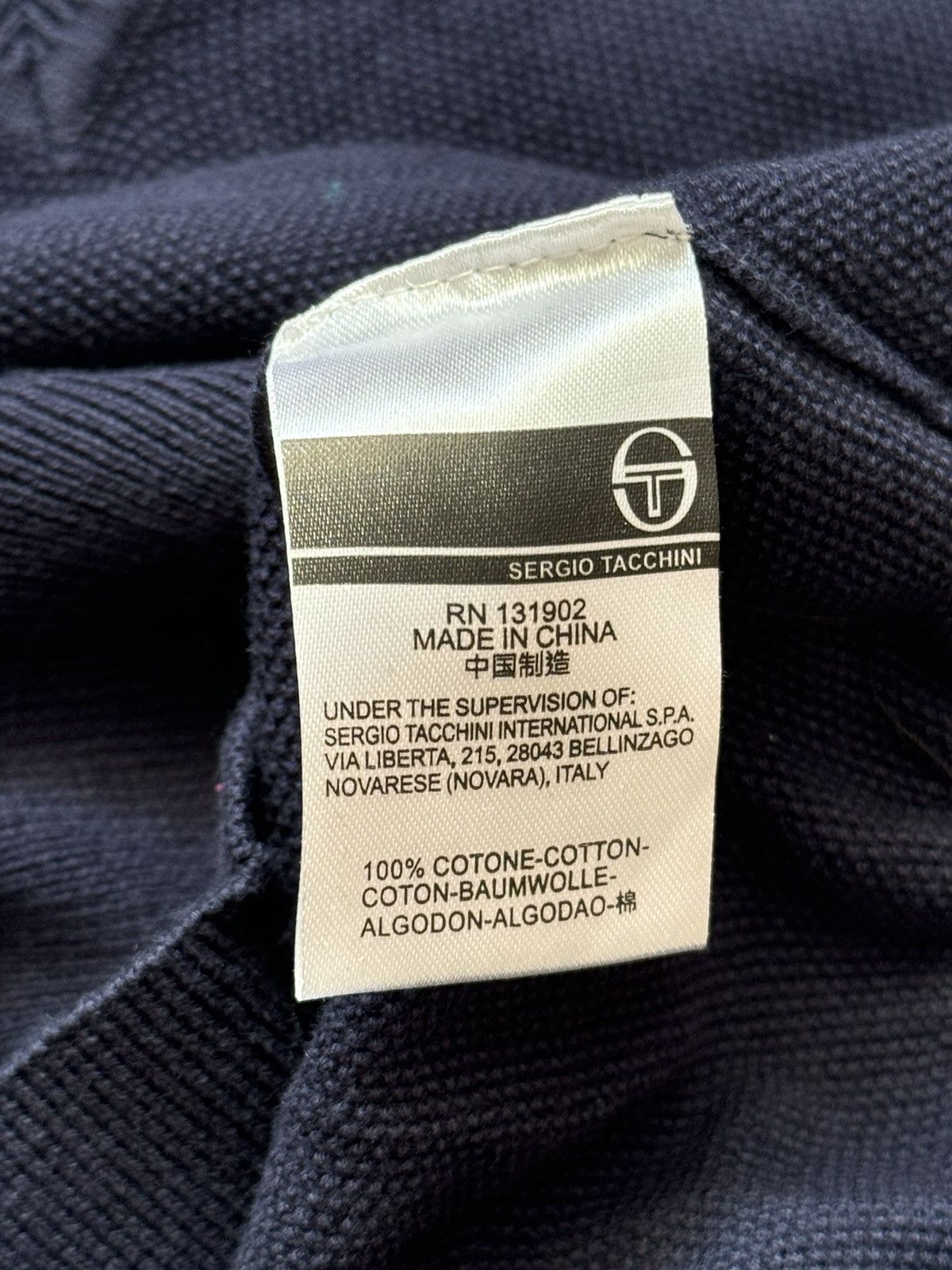 Sergio Tacchini × Vintage Sergio Tacchini M vintage v-neck knitwear vest sweater 00s Size US M / EU 48-50 / 2 - 7 Thumbnail