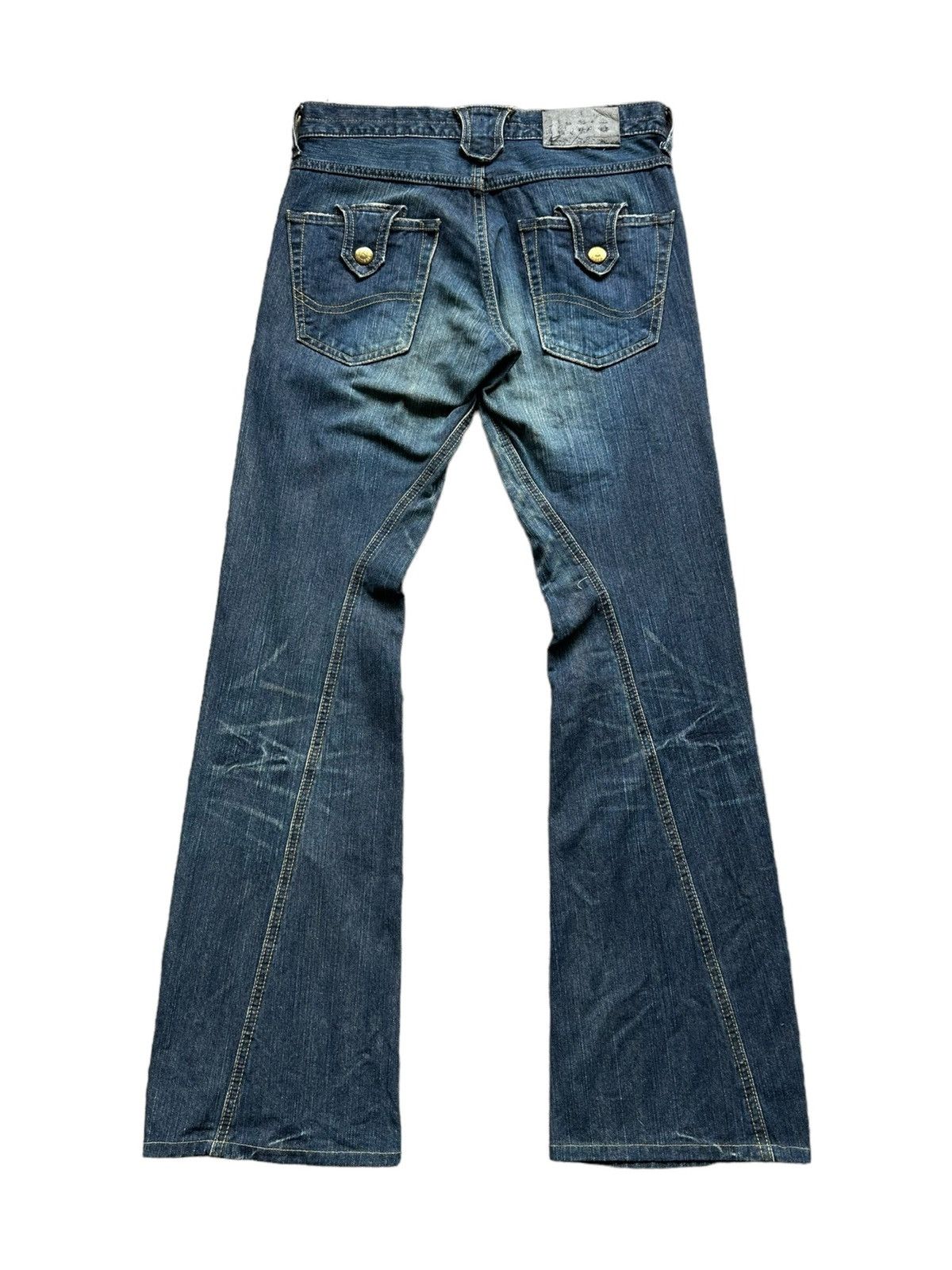 If Six Was Nine Archive Lee Japan ethnic fashion flared jean Size US 32 / EU 48 - 2 Thumbnail