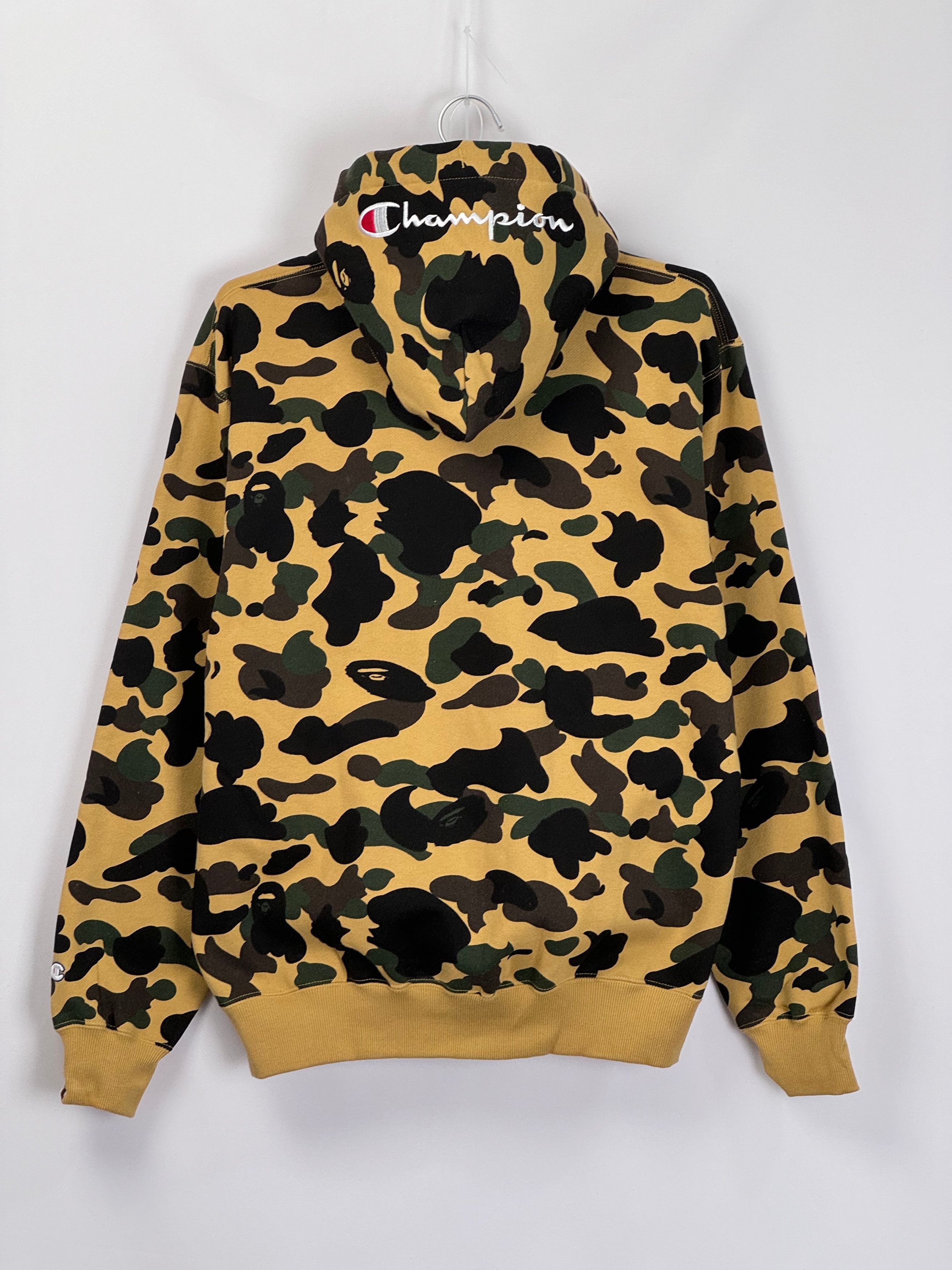 Bape × Champion NEW WITH TAG* BAPE x Champion Camo Pullover Hoodie Size US XL / EU 56 / 4 - 9 Thumbnail