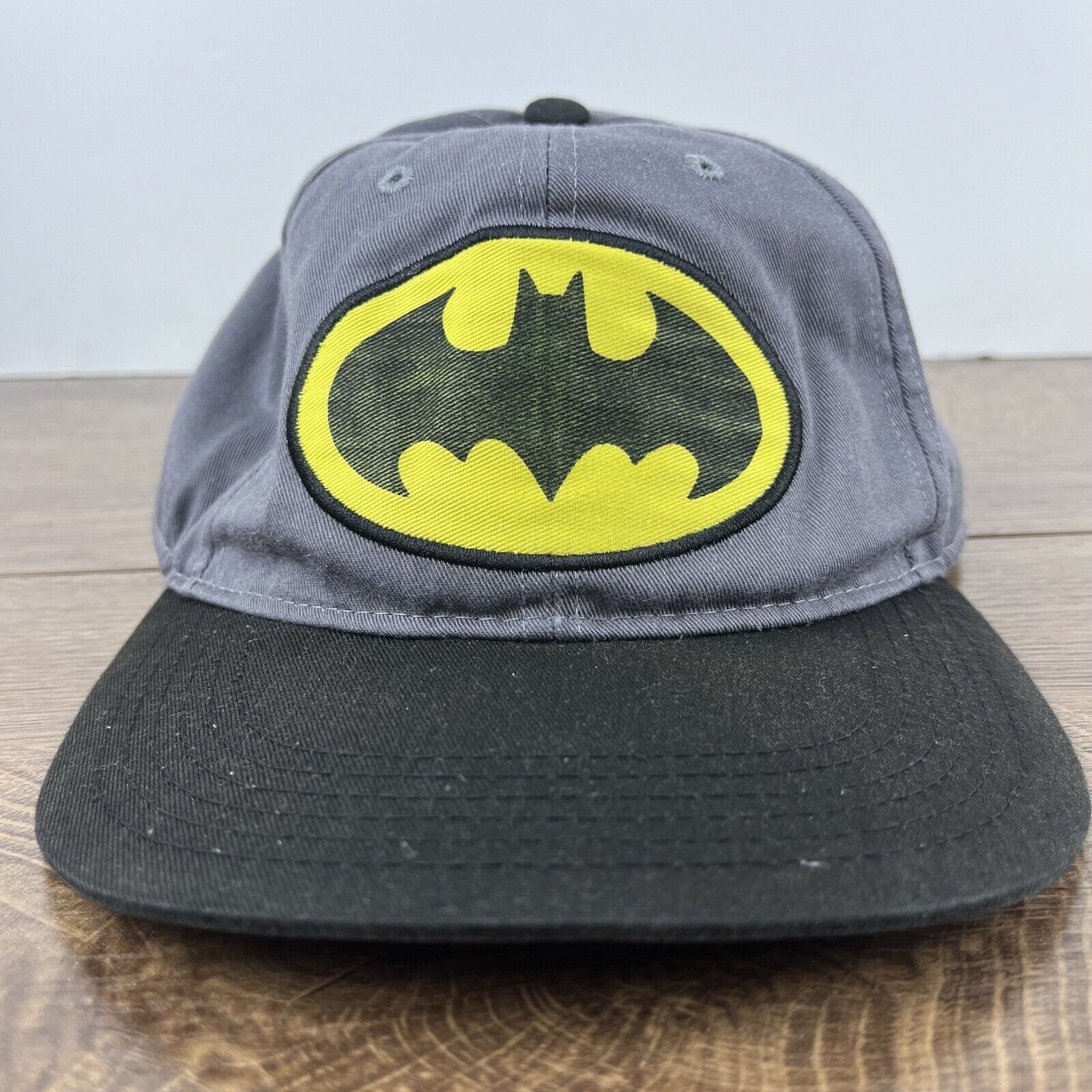 Other Batman Snapback Hat Gray Cap Adjustable Batman Hat Gray Adul Size ONE SIZE - 2 Thumbnail