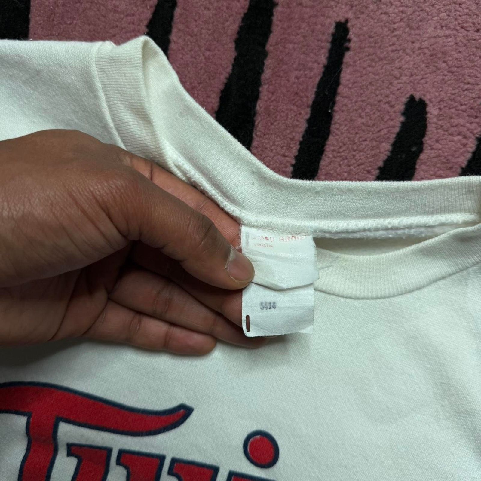 MLB × Vintage Vintage Minnesota Twins World Series Champions Sweatshirt Size US XL / EU 56 / 4 - 4 Thumbnail