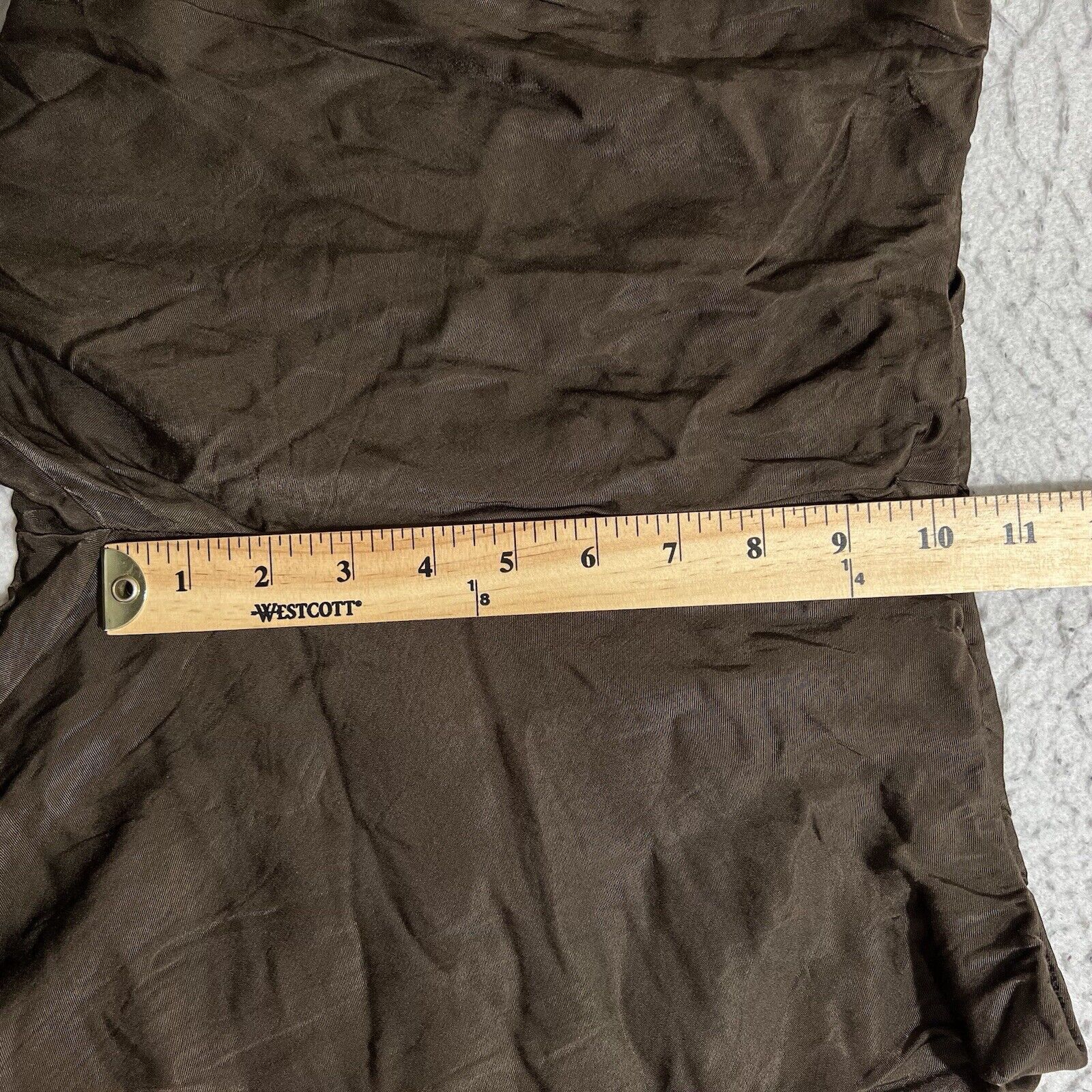 Zara Zara High Waist Brown Flared Wide Leg Lightweight Pants Size 28" / US 6 / IT 42 - 7 Thumbnail