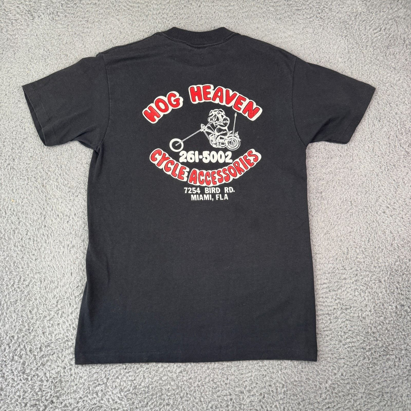 Harley Davidson Vintage 90s Harley-Davidson 3D Emblem Eagle Flag T-shirt M Size US M / EU 48-50 / 2 - 9 Thumbnail