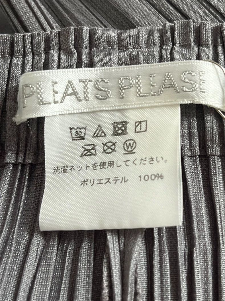 Issey Miyake Issey Miyake size:3 Grey pleated pants Size 28" / US 6 / IT 42 - 3 Thumbnail