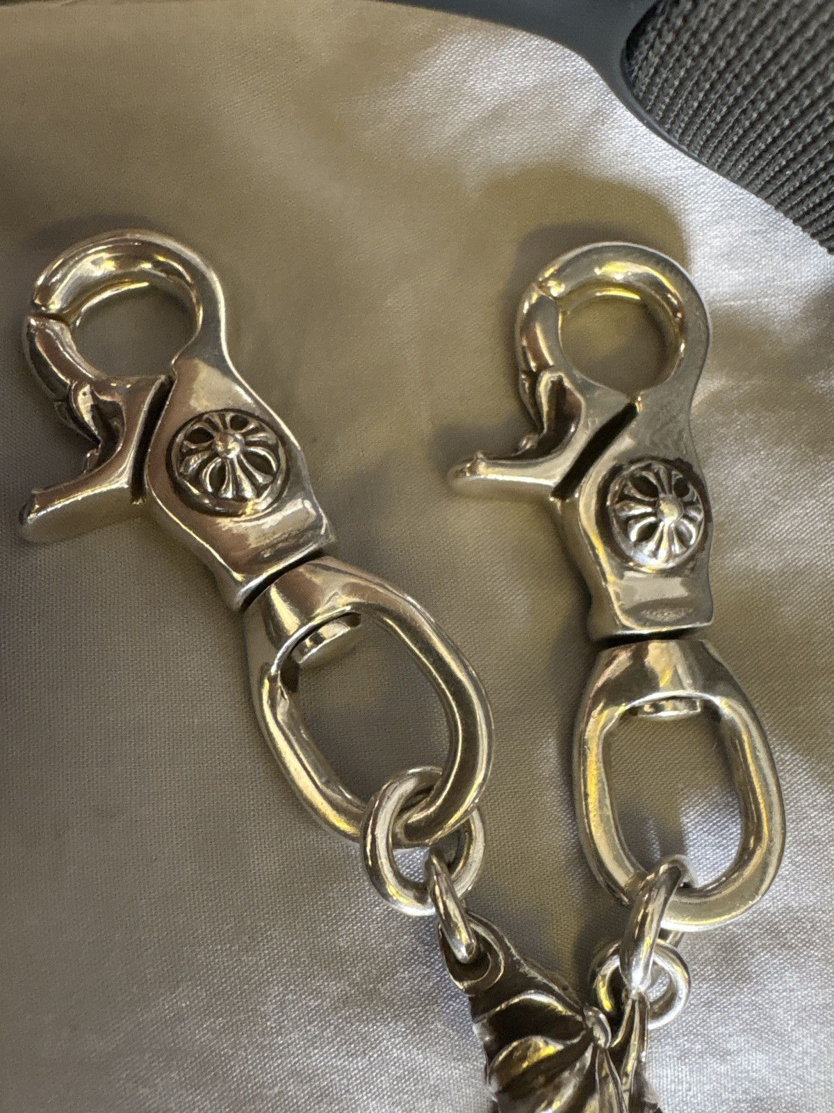 Chrome Hearts chrome hearts ch plus walletchain long double clip Size ONE SIZE - 8 Thumbnail