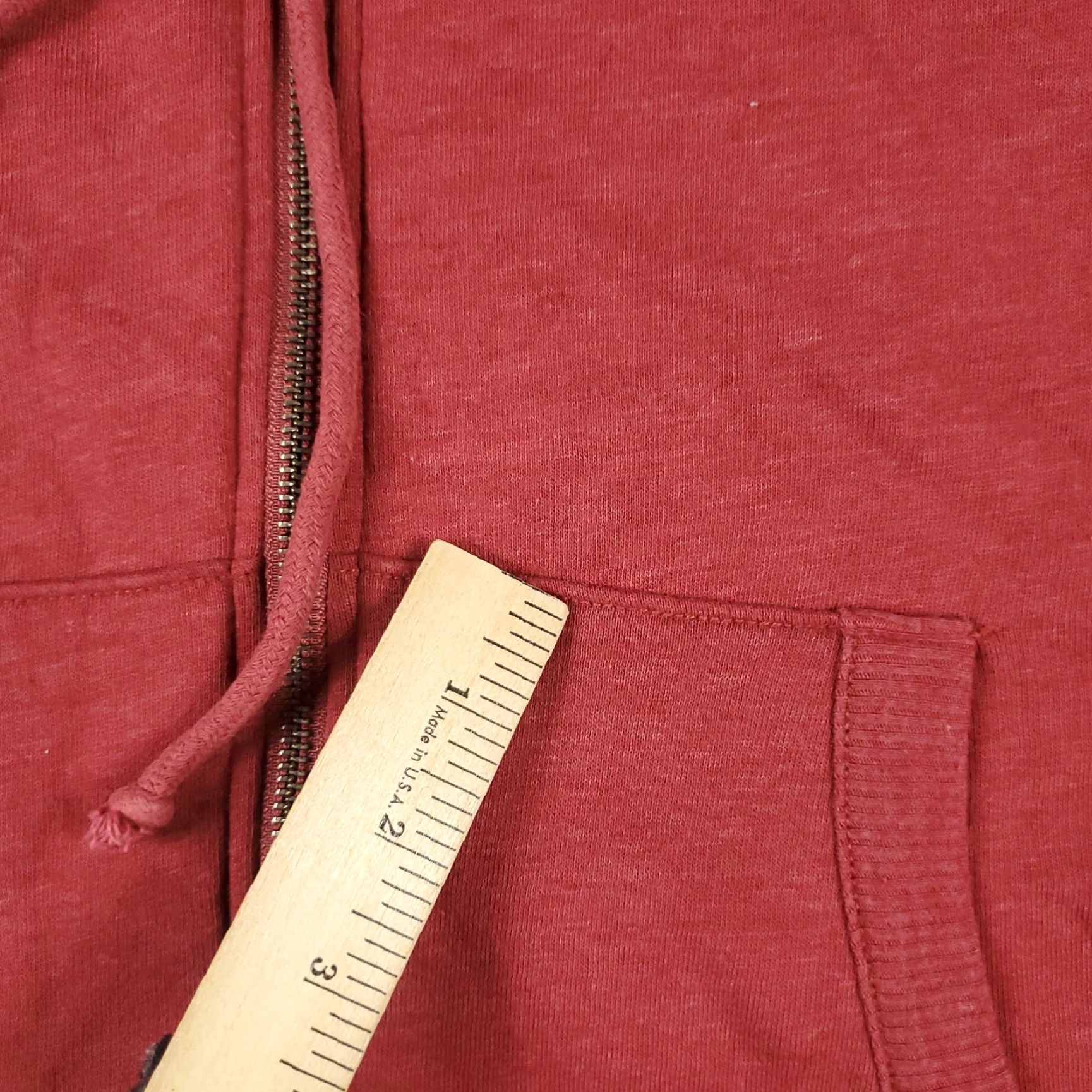 American Eagle Outfitters American Eagle Hoodie Mens Small Red Full Zip Sweatshirt Classic Outdoor Size US S / EU 44-46 / 1 - 5 Thumbnail