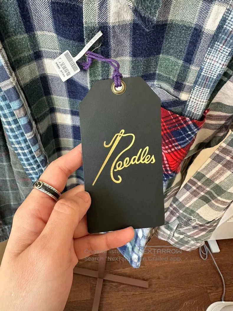 Needles Needles Rebuild 7 Cuts Flannel Shirt . Size US L / EU 52-54 / 3 - 3 Thumbnail