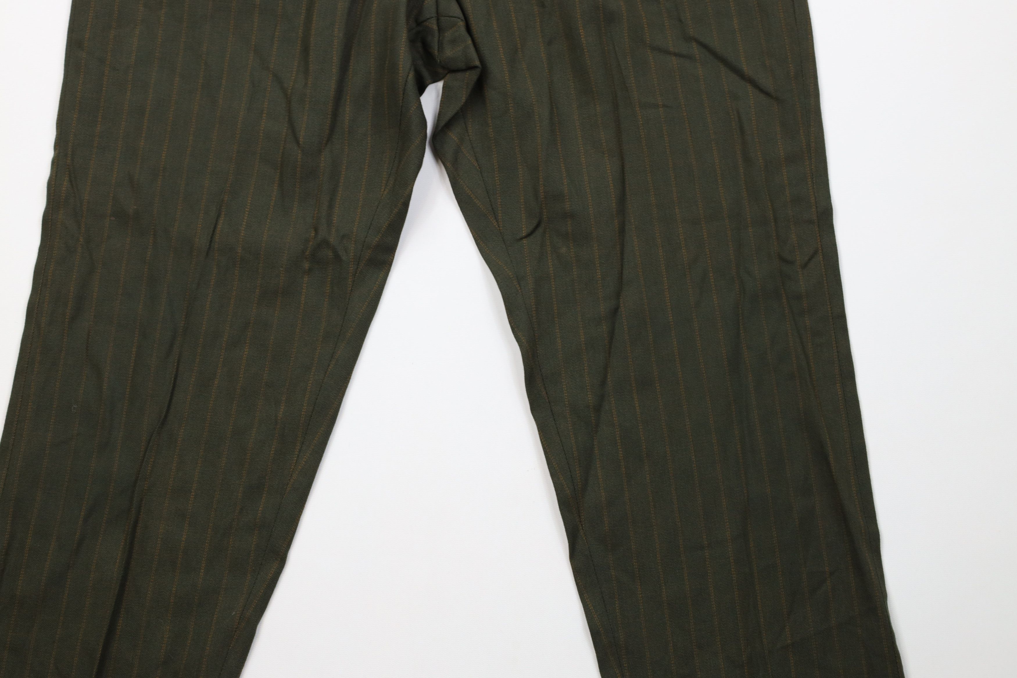 Vintage Vintage 50s Streetwear Blend Knit Striped Chino Pants USA Size US 36 / EU 52 - 4 Thumbnail