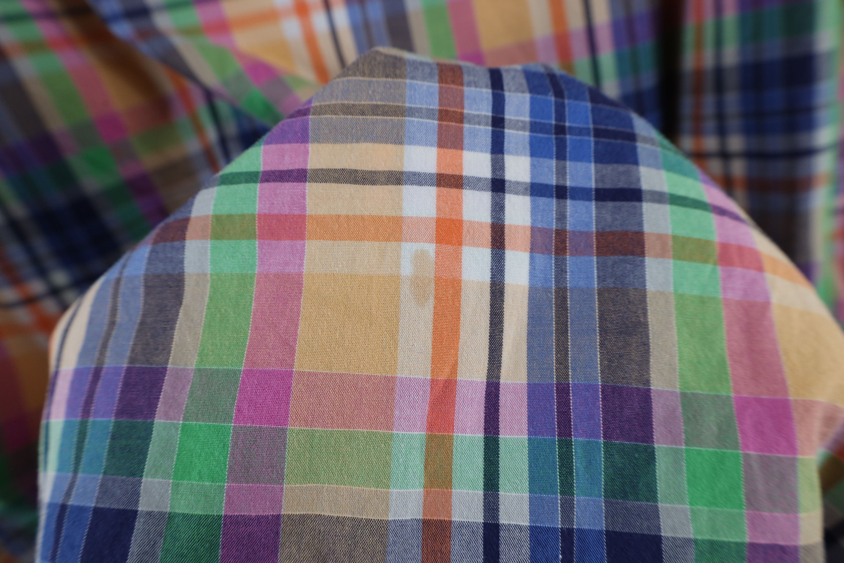 Charles Tyrwhitt × Vintage Charles Tyrwhitt Madras Plaid Collared Button Shirt Cotton Size US M / EU 48-50 / 2 - 6 Thumbnail