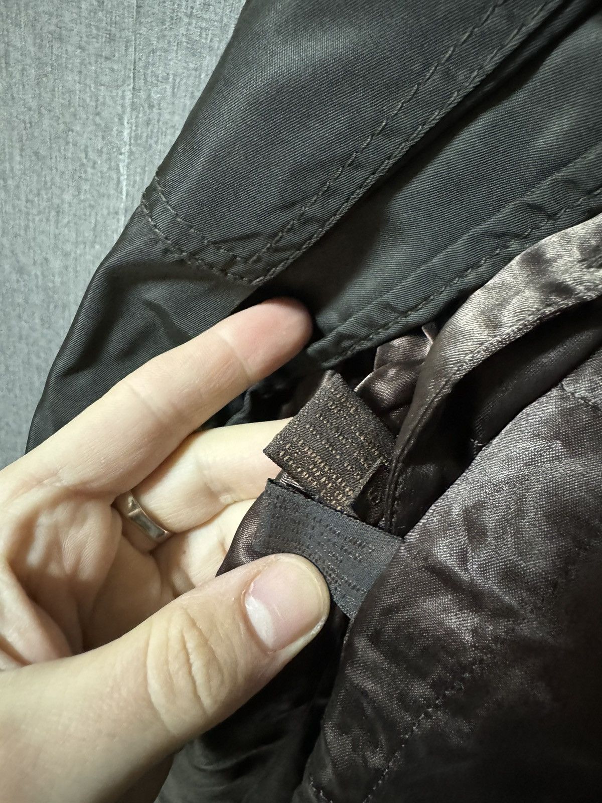 Prada × Vintage Prada Milano Vintage Leather Brown Coat Jacket Size S / US 4 / IT 40 - 15 Thumbnail