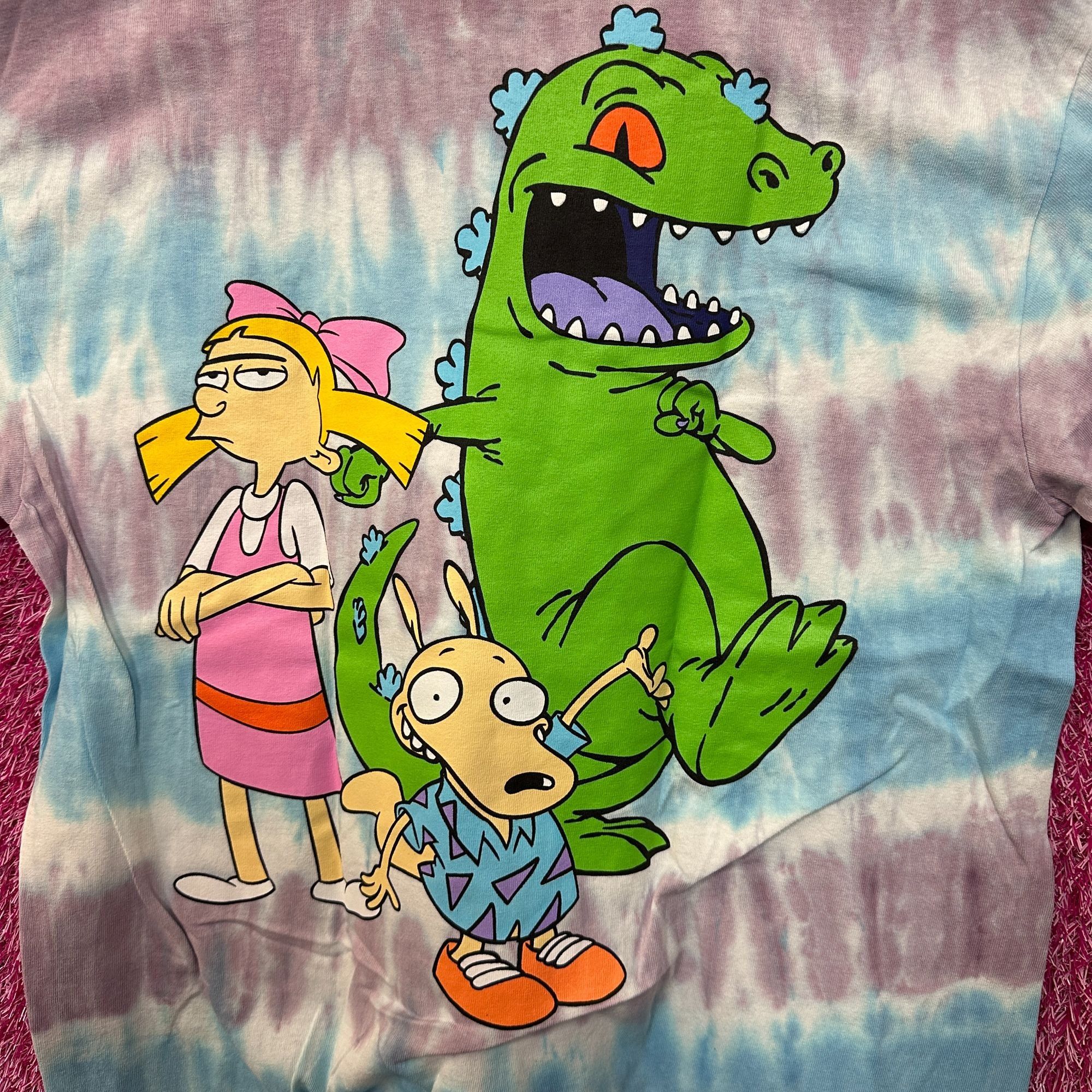 Nickelodeon Nickelodeon Best of the 90s Helga Reptar Rocko Tie Dye L Size US L / EU 52-54 / 3 - 2 Thumbnail