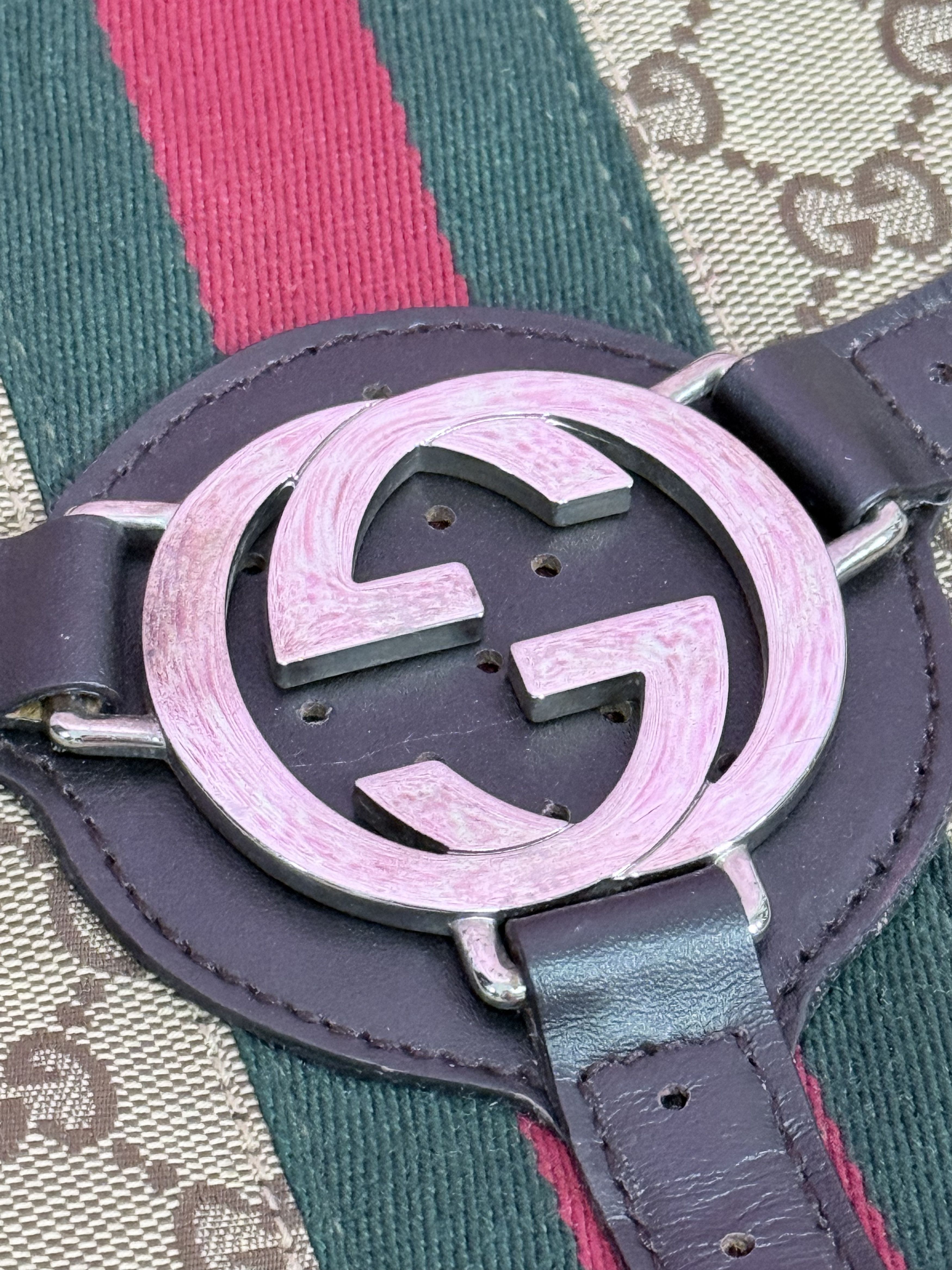 Gucci Gucci GG Logo Sherry Hobo Bag Size ONE SIZE - 9 Thumbnail
