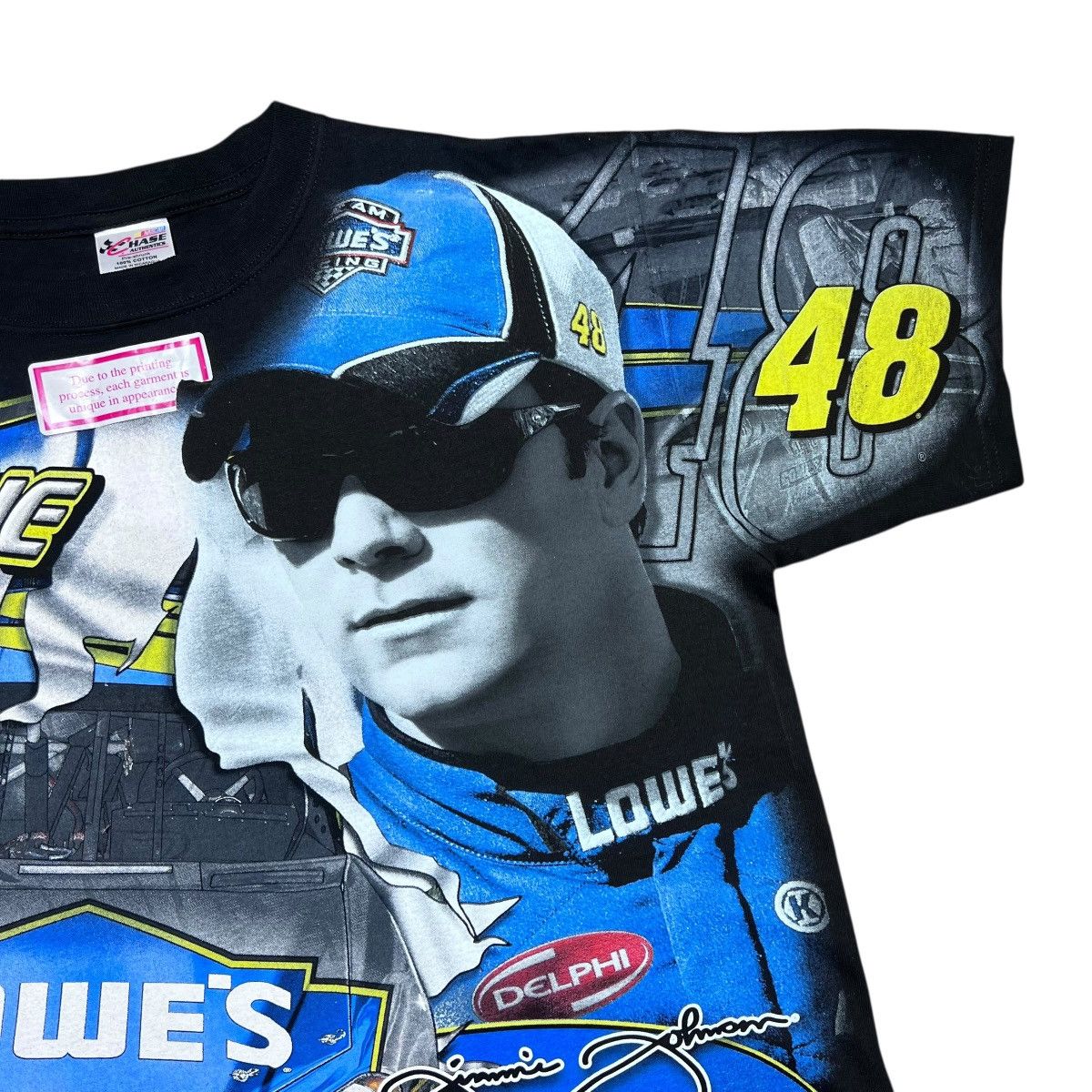 Chase Authentics 08 NASCAR Jimmie Johnson Chase Authentics All Over Print Tee Size US L / EU 52-54 / 3 - 6 Thumbnail