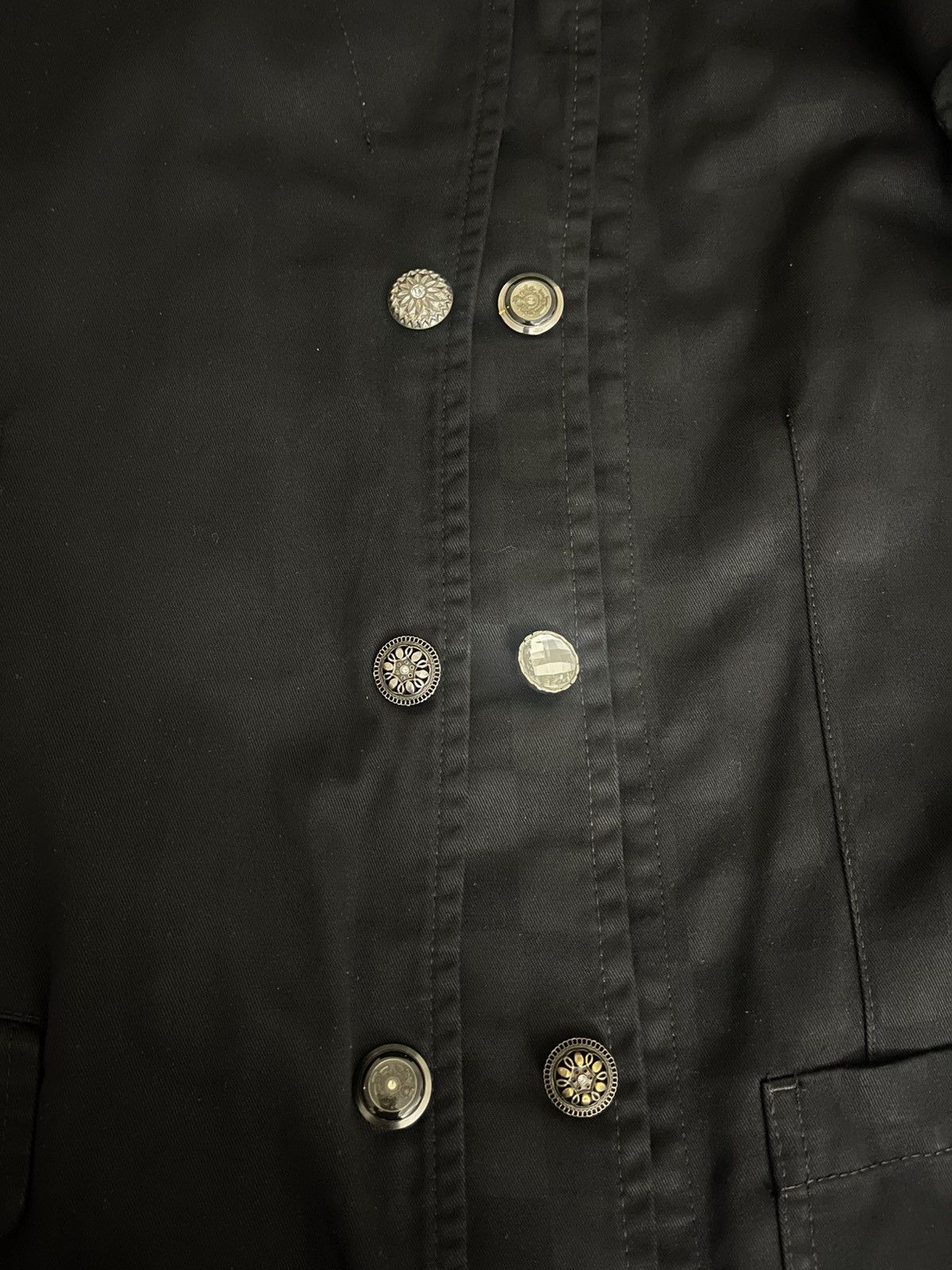Comme des Garçons Black F/W 2014 Layered Check Print Blazer