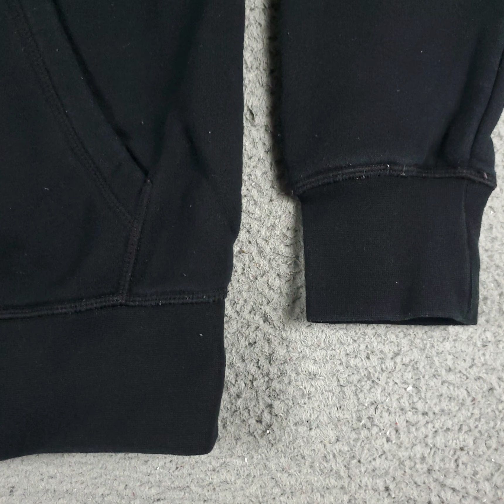 Reebok Reebok Hoodie Mens Small Black Pullover Fleece Sweatshirt Adjustable Modern Sports Size US S / EU 44-46 / 1 - 4 Thumbnail