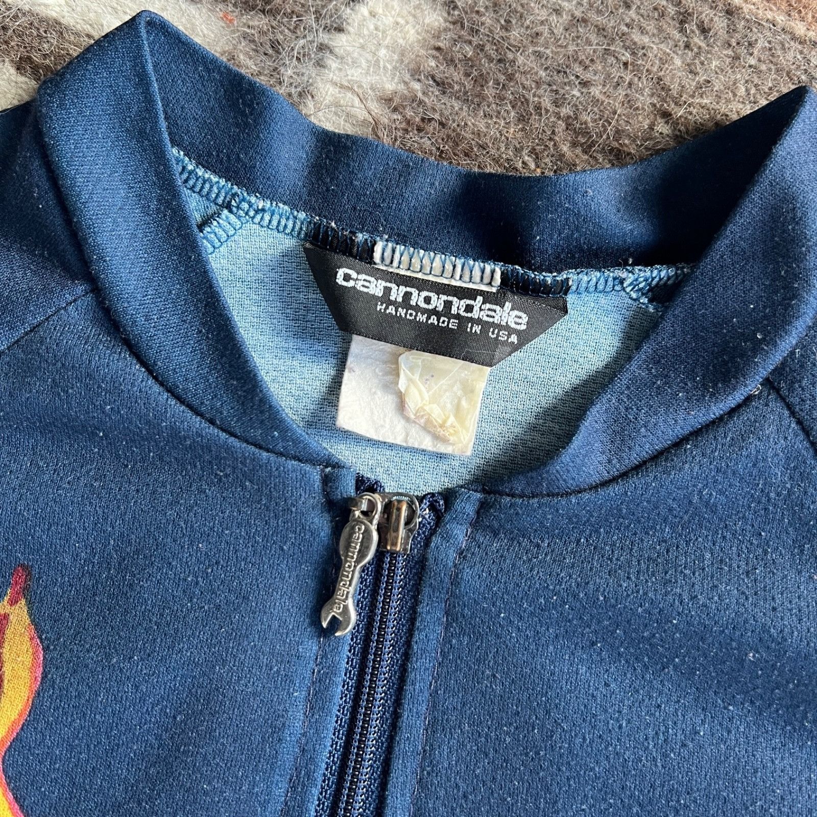 Bicycle Cannondale Head Shock Vintage Cycling Jersey 9958AC Size US M / EU 48-50 / 2 - 5 Thumbnail