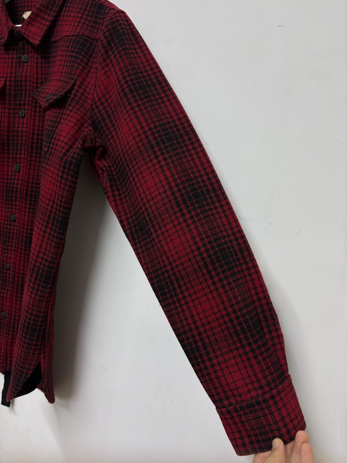 Off-White Off White Tartan Check Flannel Overshirt Jacket Button Up Size US M / EU 48-50 / 2 - 13 Thumbnail