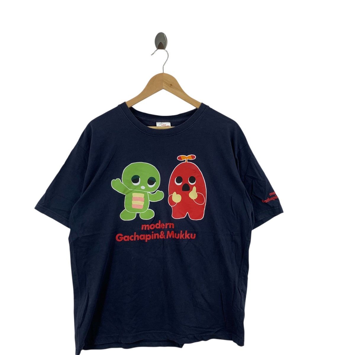 Anime ANIME GACHAPIN MUKKU Fuji TV Japan Cartoon Tee Shirt Top Size 3XL / US 20-22 - 4 Thumbnail