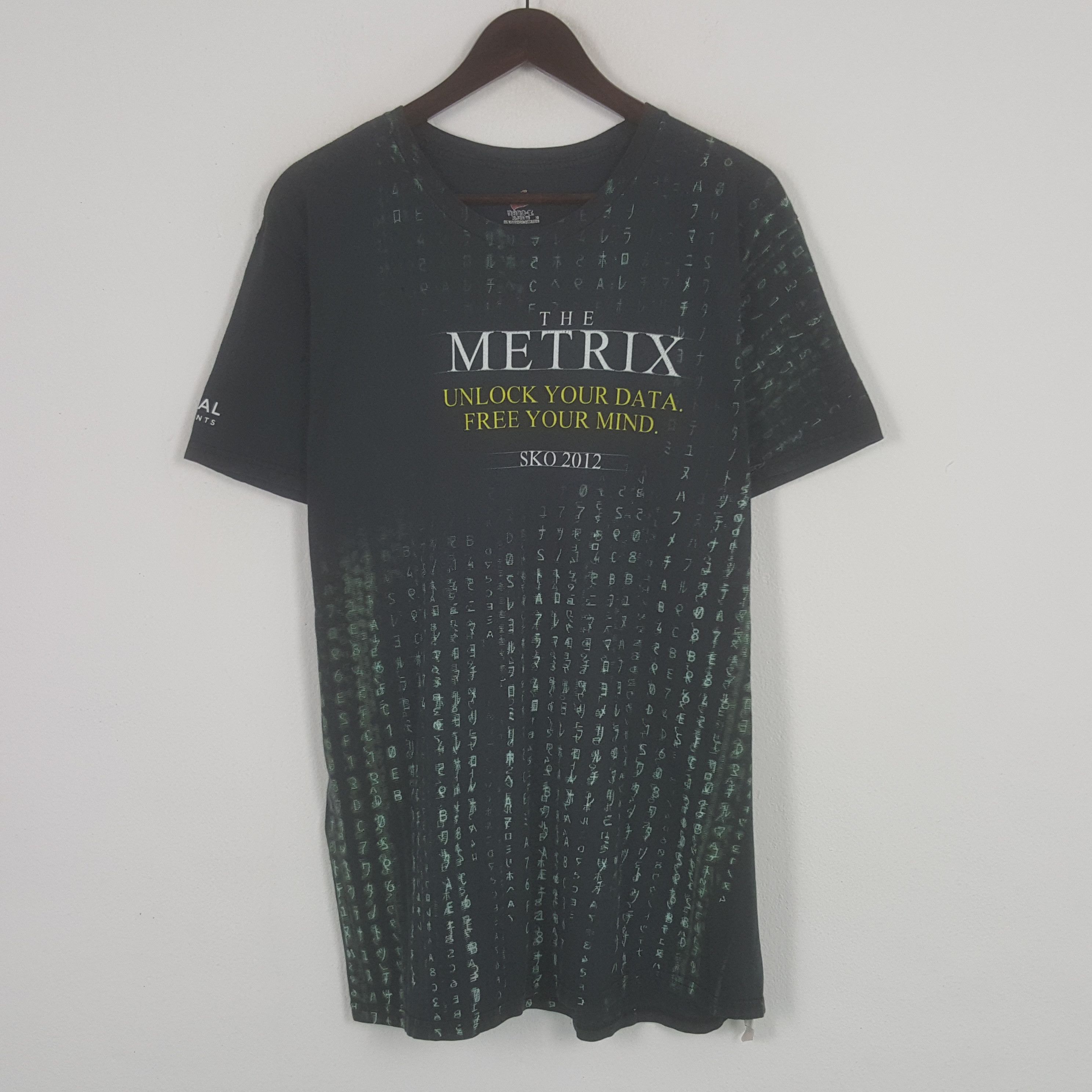 Vintage Vintage The Metrix Movie Tshirt Size US XL / EU 56 / 4 - 1 Thumbnail