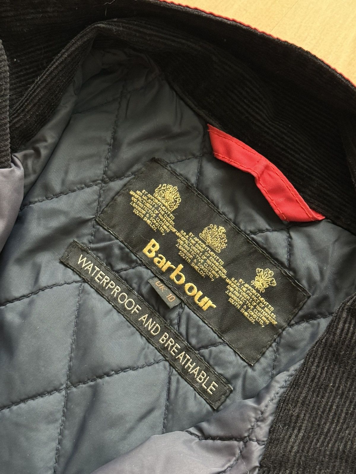 Barbour Rainbow International Gold W’s Jacket