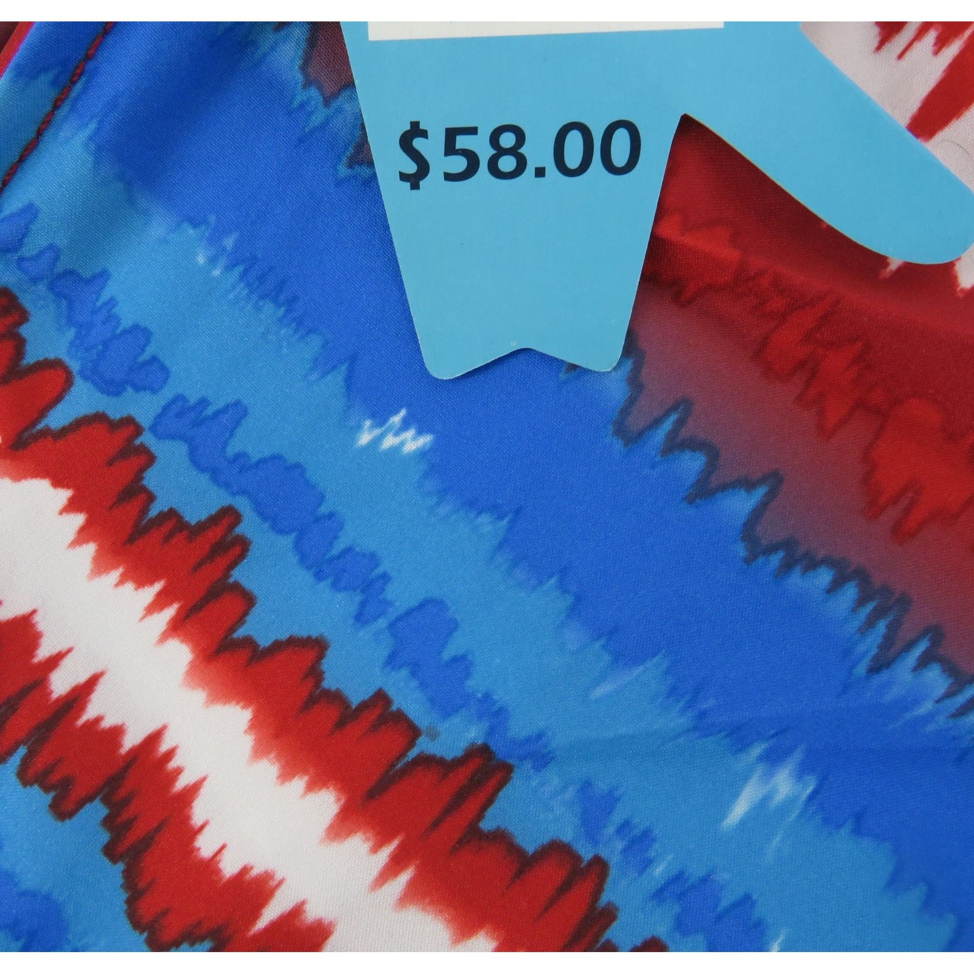 Other Beach Bros Men's Red White & Blue Patterned Swim Shorts Medi Size US 32 / EU 48 - 6 Thumbnail