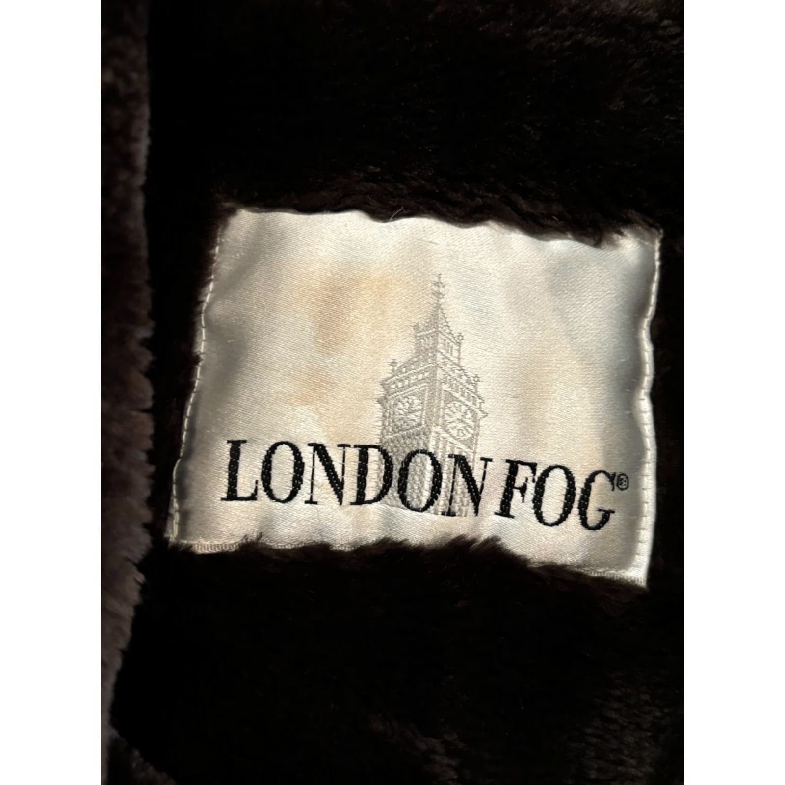 London Fog VINTAGE London Fog Jacket Womens M Regular Faux Fur Lined Parka Navy Blue Parka Women's M Blue London Fog Jacket Size M / US 6-8 / IT 42-44 - 2 Thumbnail