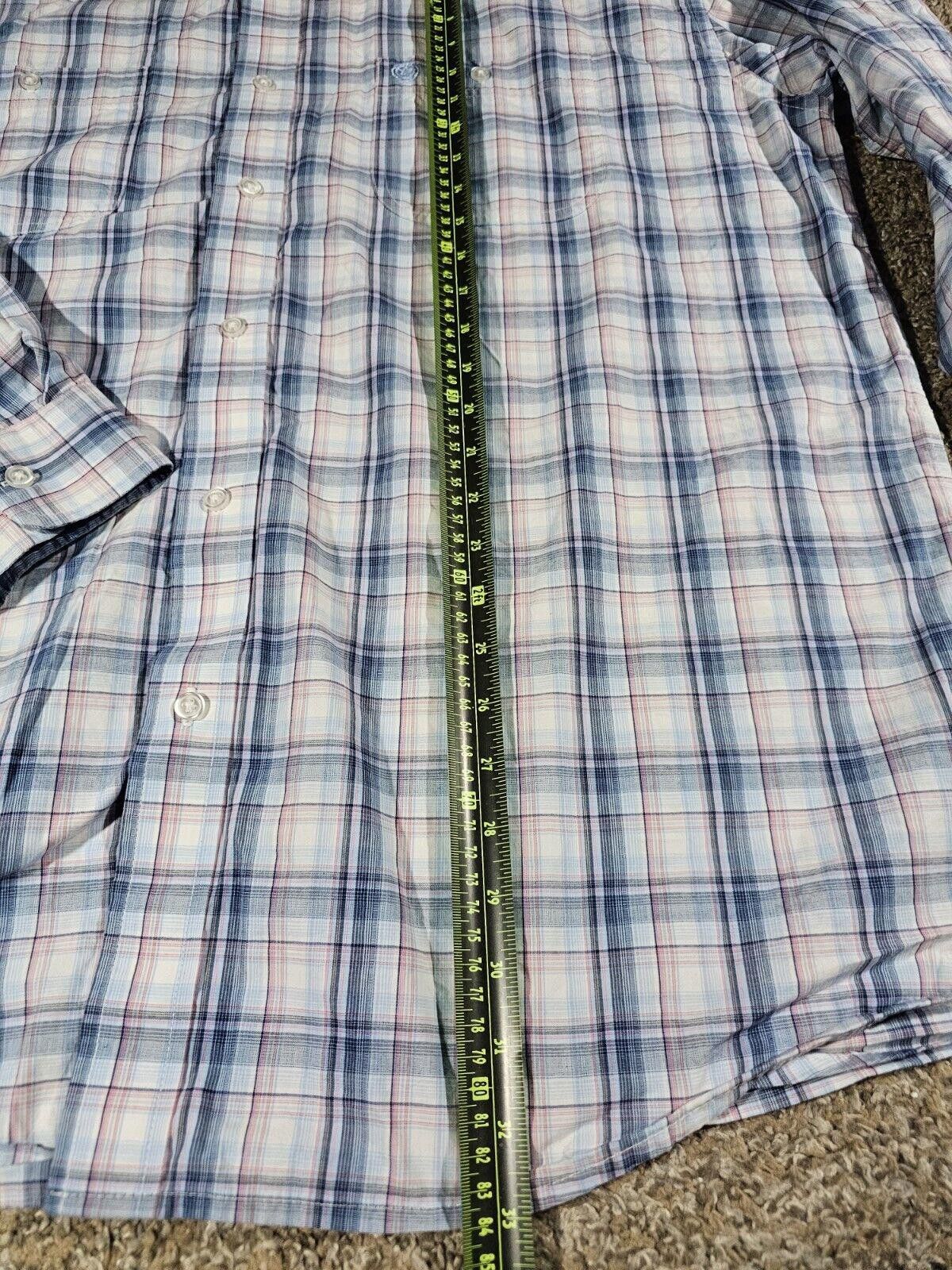 Wrangler Wrangler George Strait Collection Shirt 2XL Plaid Button Size US XXL / EU 58 / 5 - 6 Thumbnail