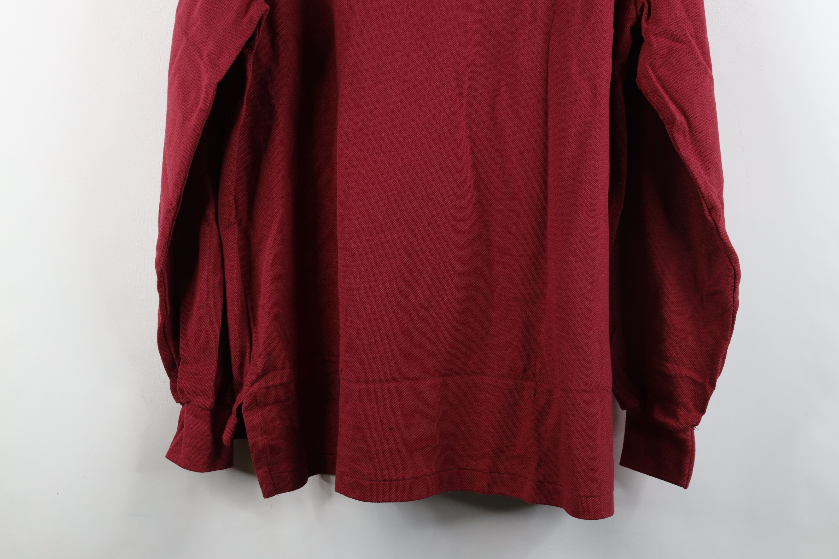 Vintage Deadstock Vintage 90s Streetwear Long Sleeve Polo Shirt USA Size US L / EU 52-54 / 3 - 14 Thumbnail