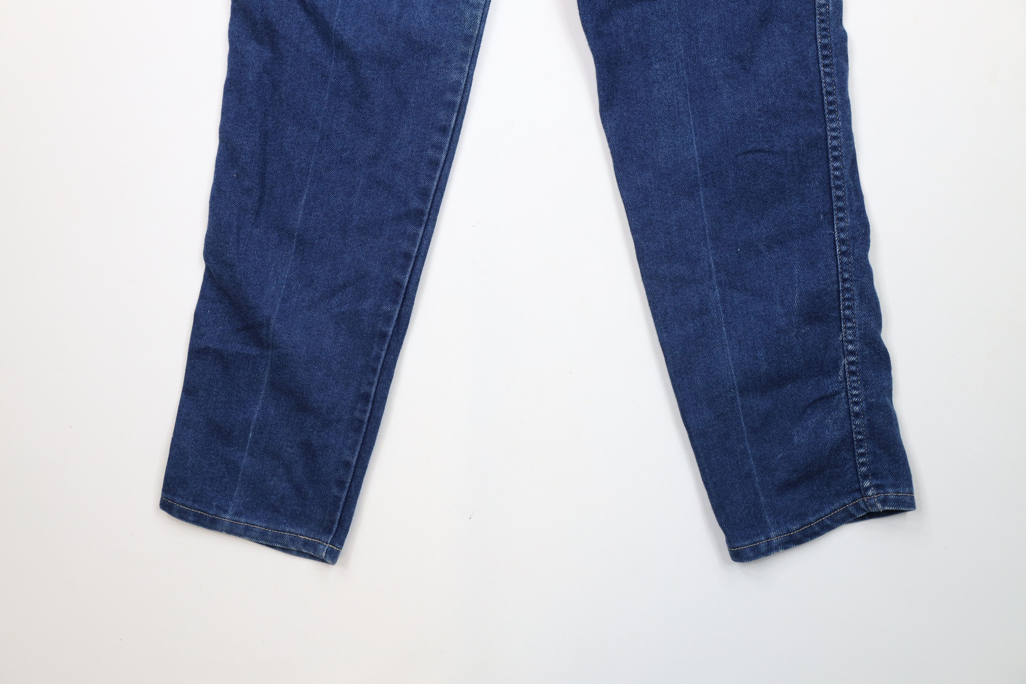 Vintage Vintage 70s Streetwear Tapered Leg Denim Jeans Blue USA Size 32" / US 10 / IT 46 - 15 Thumbnail