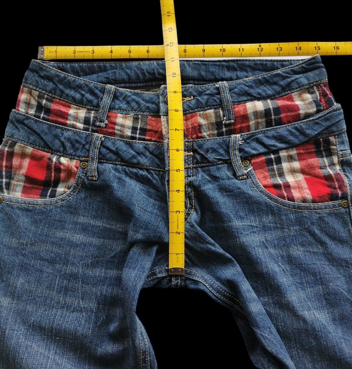 Hysteric Glamour Double Waist Jeans Looklike Hysteric Glamour Size US 30 / EU 46 - 11 Thumbnail