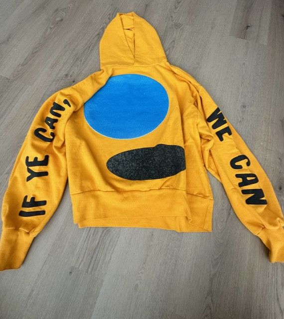 Kanye west yellow online hoodie