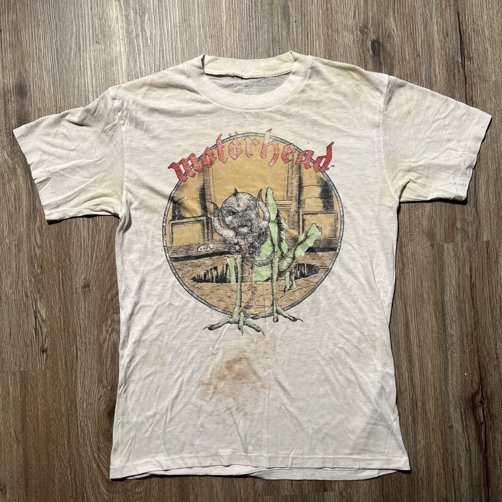 The Unbranded Brand Vintage Motorhead No Remorse Tour 84-85 T Shirt Band Lemmy Size US M / EU 48-50 / 2 - 2 Thumbnail