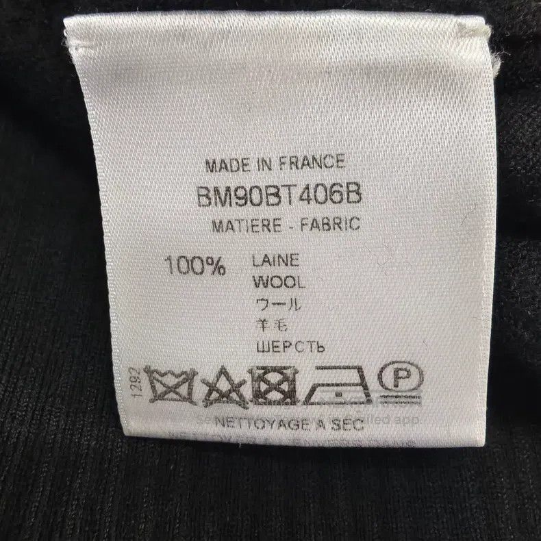 Givenchy Givenchy Letter Logo Embroidered Woolen Sweater (Men's, Bl Size US XL / EU 56 / 4 - 6 Thumbnail