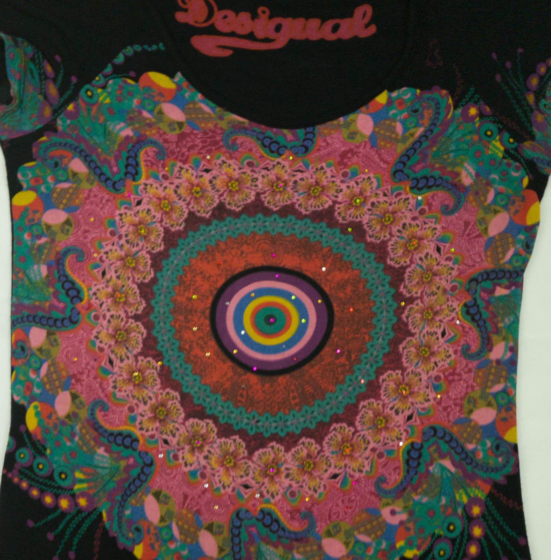 Desigual Desigual womens top tunica size S-M ( LABEL XS) gc Size S / US 4 / IT 40 - 4 Thumbnail