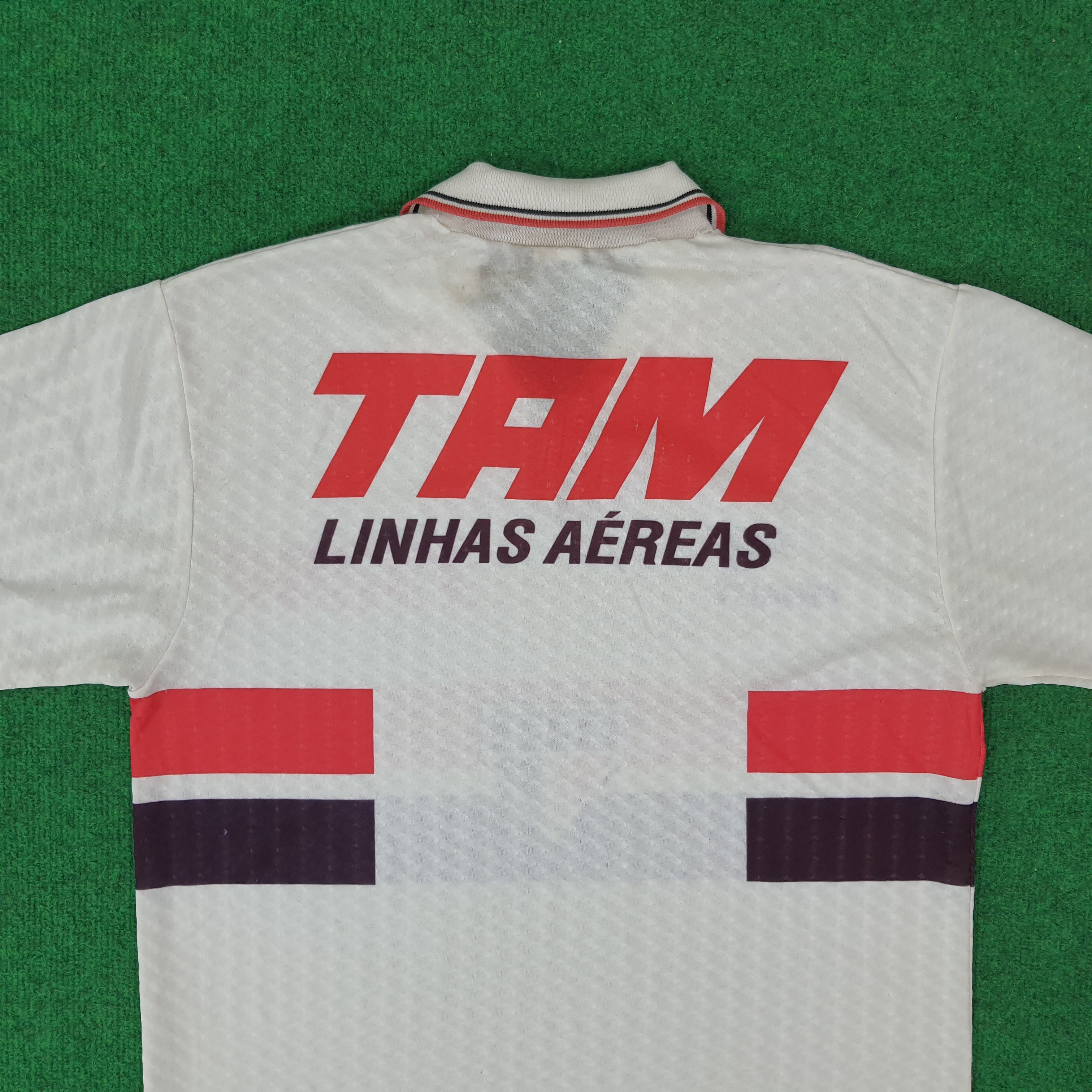 Penalty Vintage Penalty Sao Paulo Home Football 90s Jersey C223N49 Size US M / EU 48-50 / 2 - 4 Thumbnail