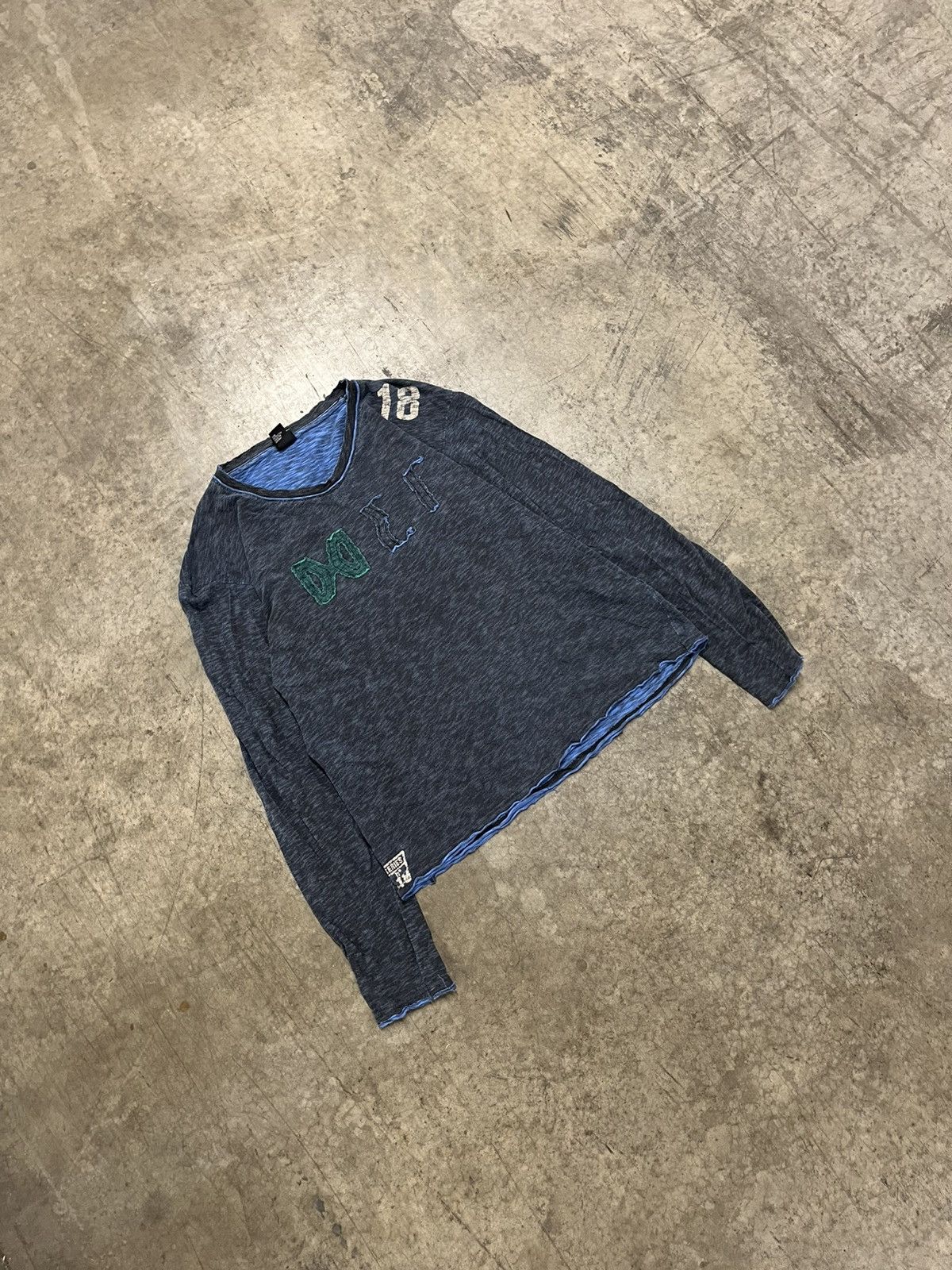 Diesel × Vintage Disel y2k longsleeve grunge skater opium streetwear hype Size US XL / EU 56 / 4 - 1 Thumbnail