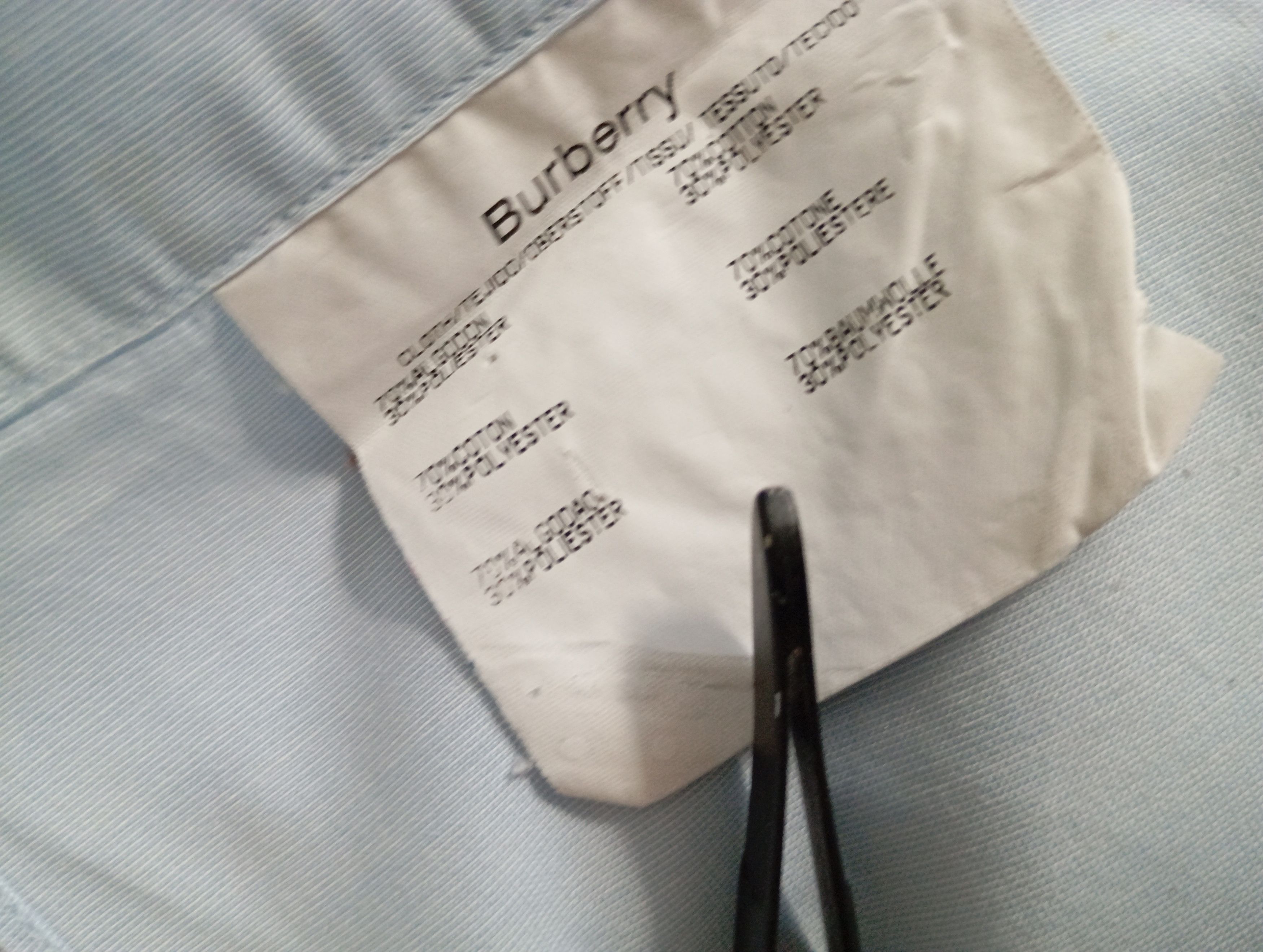 Burberry × Vintage Burberry London 90s Shirt Long Sleeve Size L Size US L / EU 52-54 / 3 - 10 Thumbnail