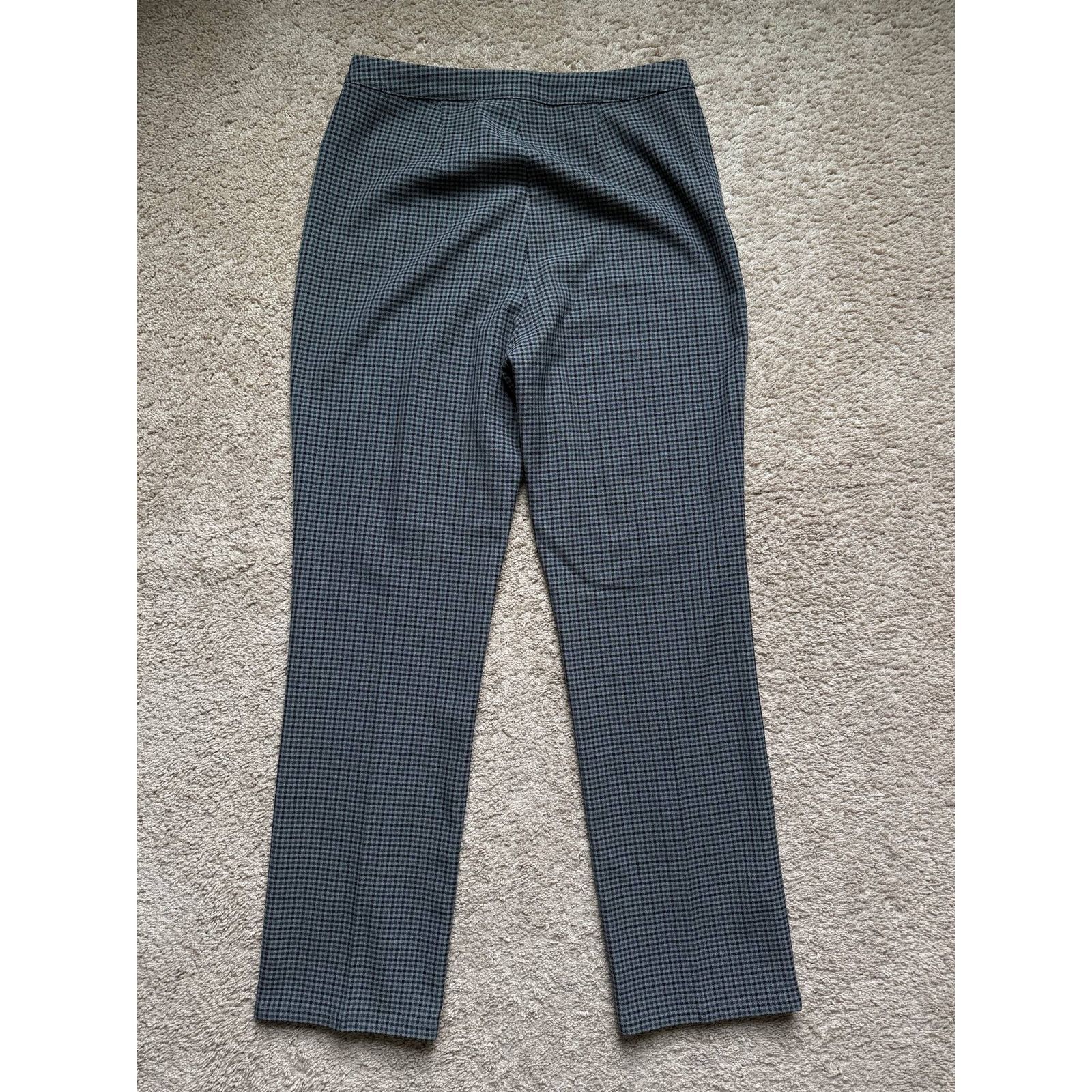 Aritzia Sunday Best Aritzia Gingham Straight Ankle Pants Womens 10 Size 32" / US 10 / IT 46 - 2 Thumbnail